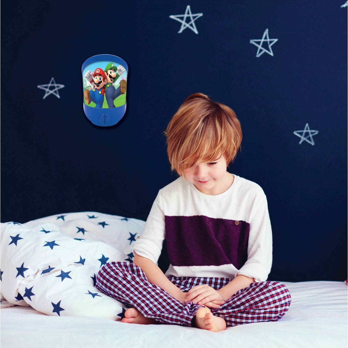 Super Mario Wandlicht Tisch-Nachtlicht Lampe mit Timerfunktion