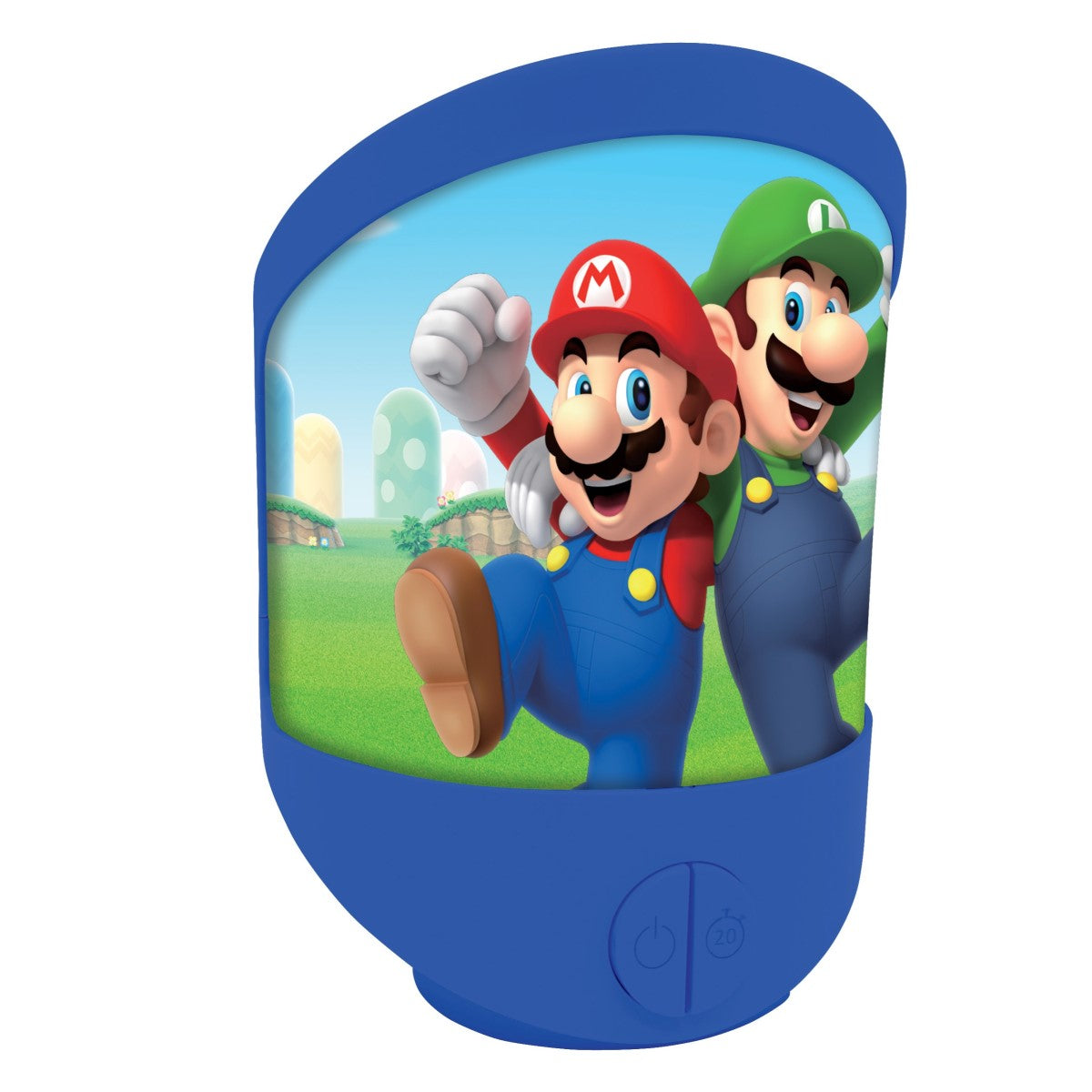 Super Mario Wandlicht Tisch-Nachtlicht Lampe mit Timerfunktion