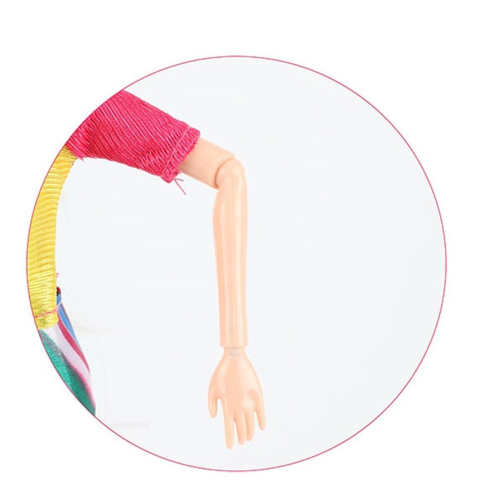 Taucher Puppe mit Glitzer-Delfin