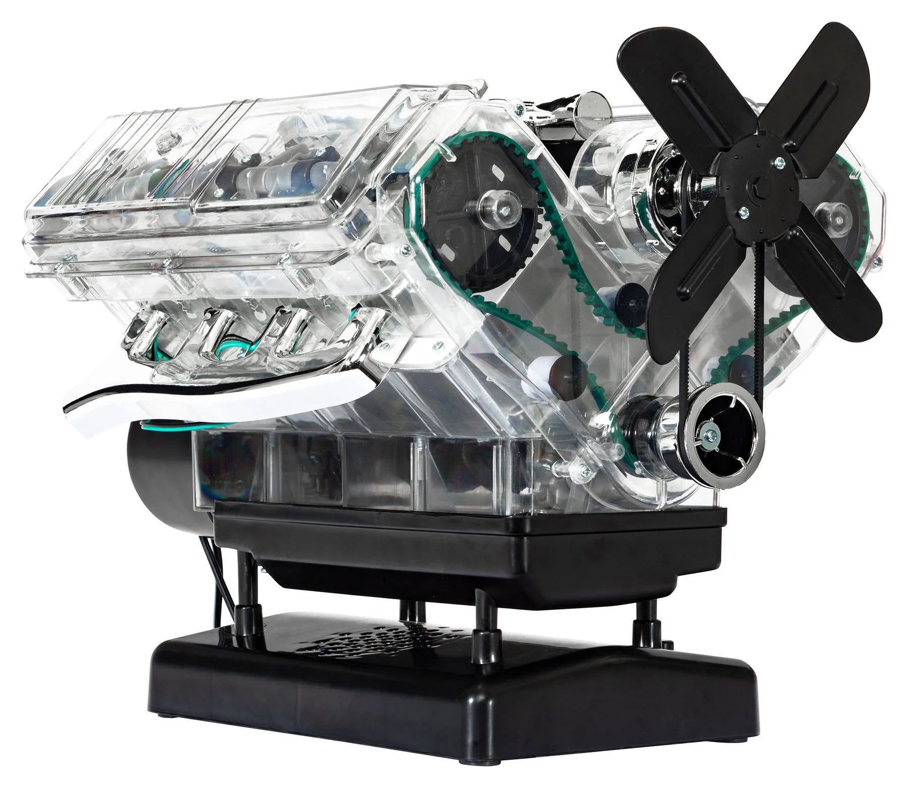 Technikbausatz V8-Motor mit Soundmodul Sportwagen-Motor 250 Bauteile