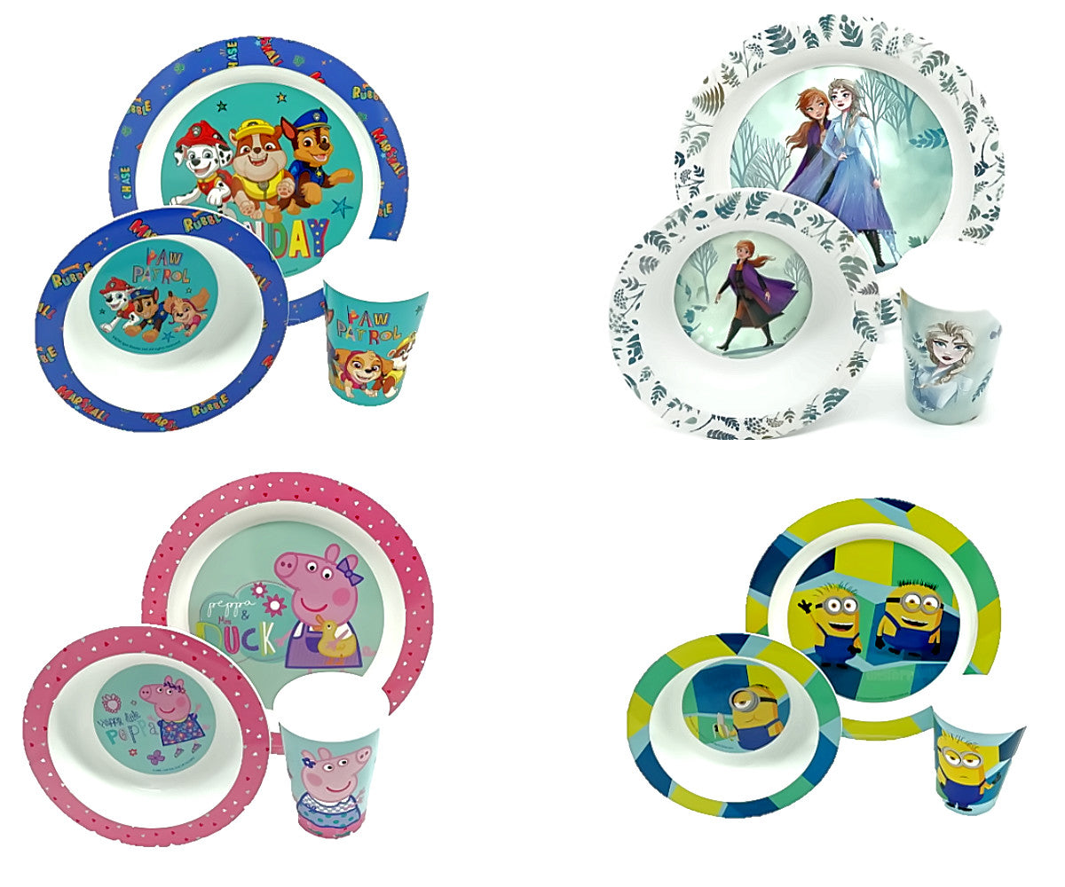 Minions Kindergeschirr - 3er Set