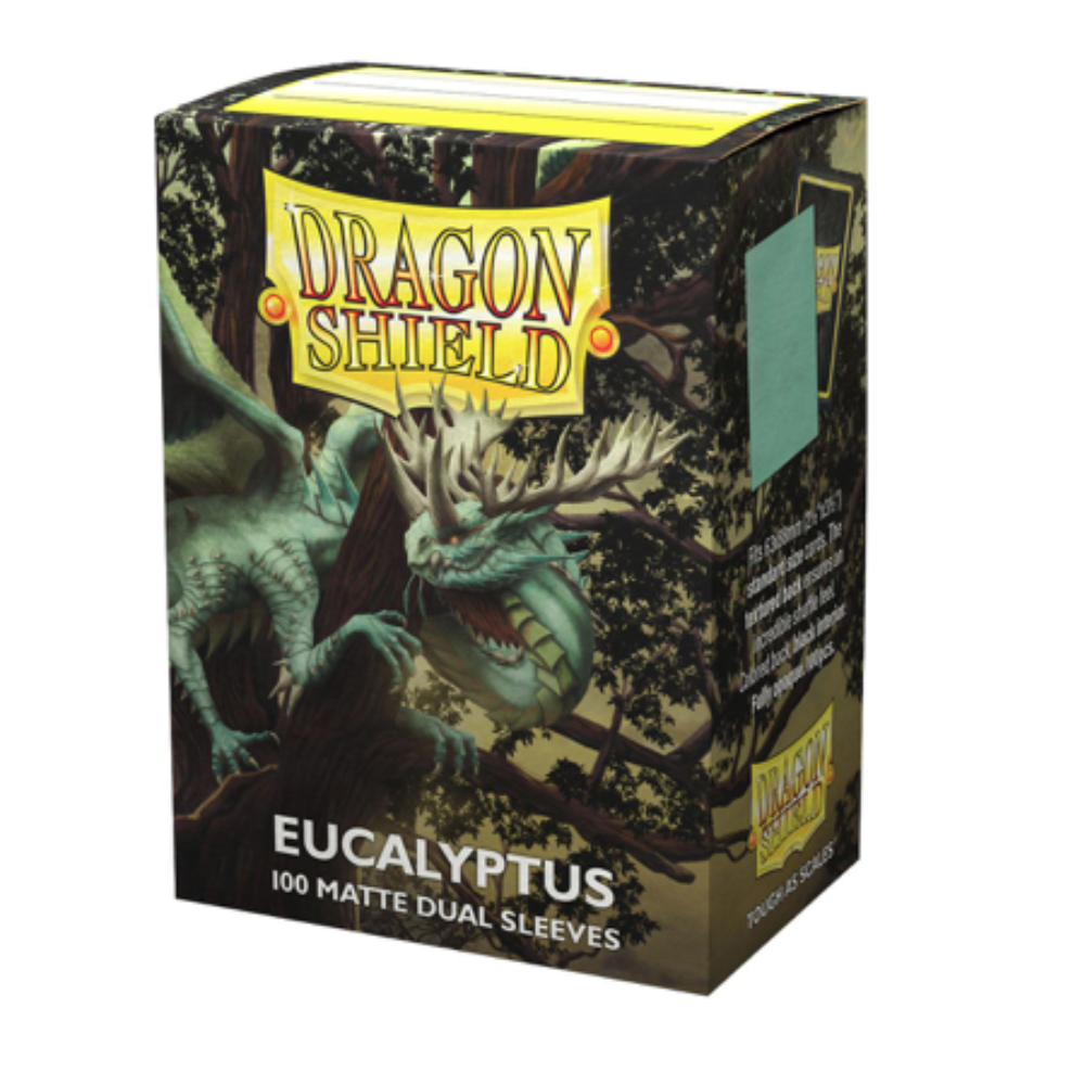 Dragon Shield Kartenhüllen Sleeves Japanische Größe Matte (60) Eucalyptus