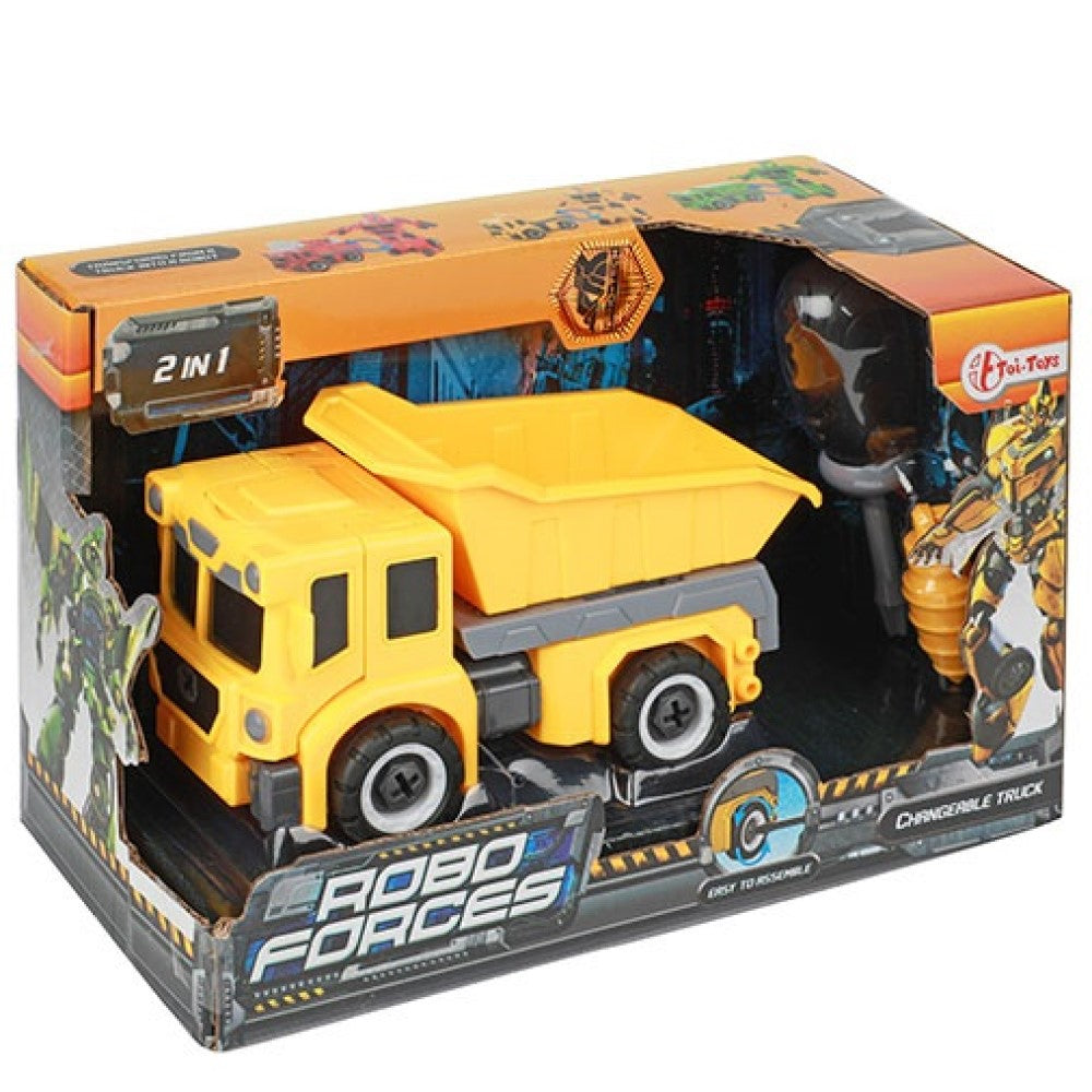 Verwandlungs Roboter Kipper Lastwagen