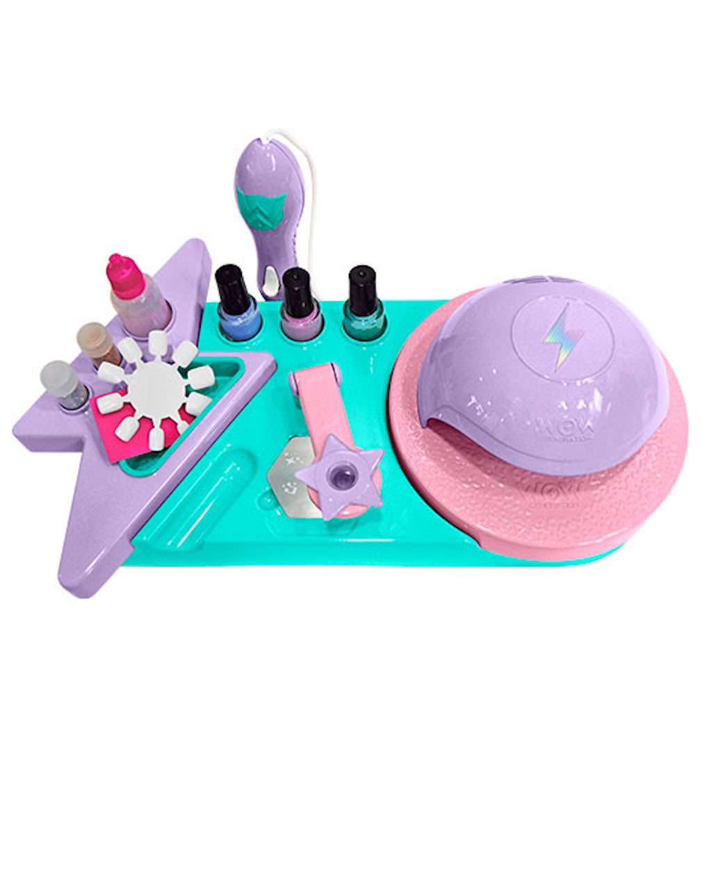 WOW Generation Nagelstudio mit Trocknungslampe Nagelpfeile Nagellacke