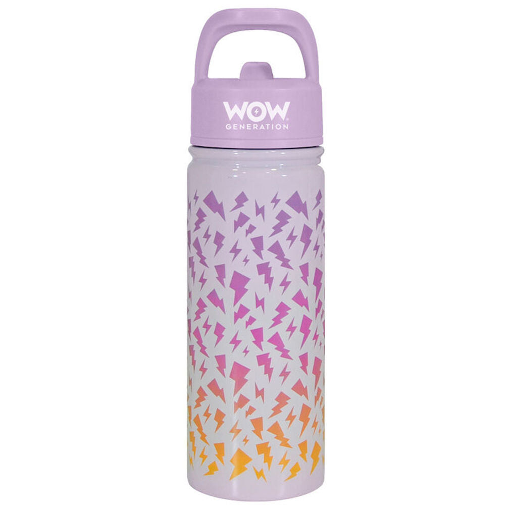 WOW Generation Trinkflasche mit Blitz Motiv