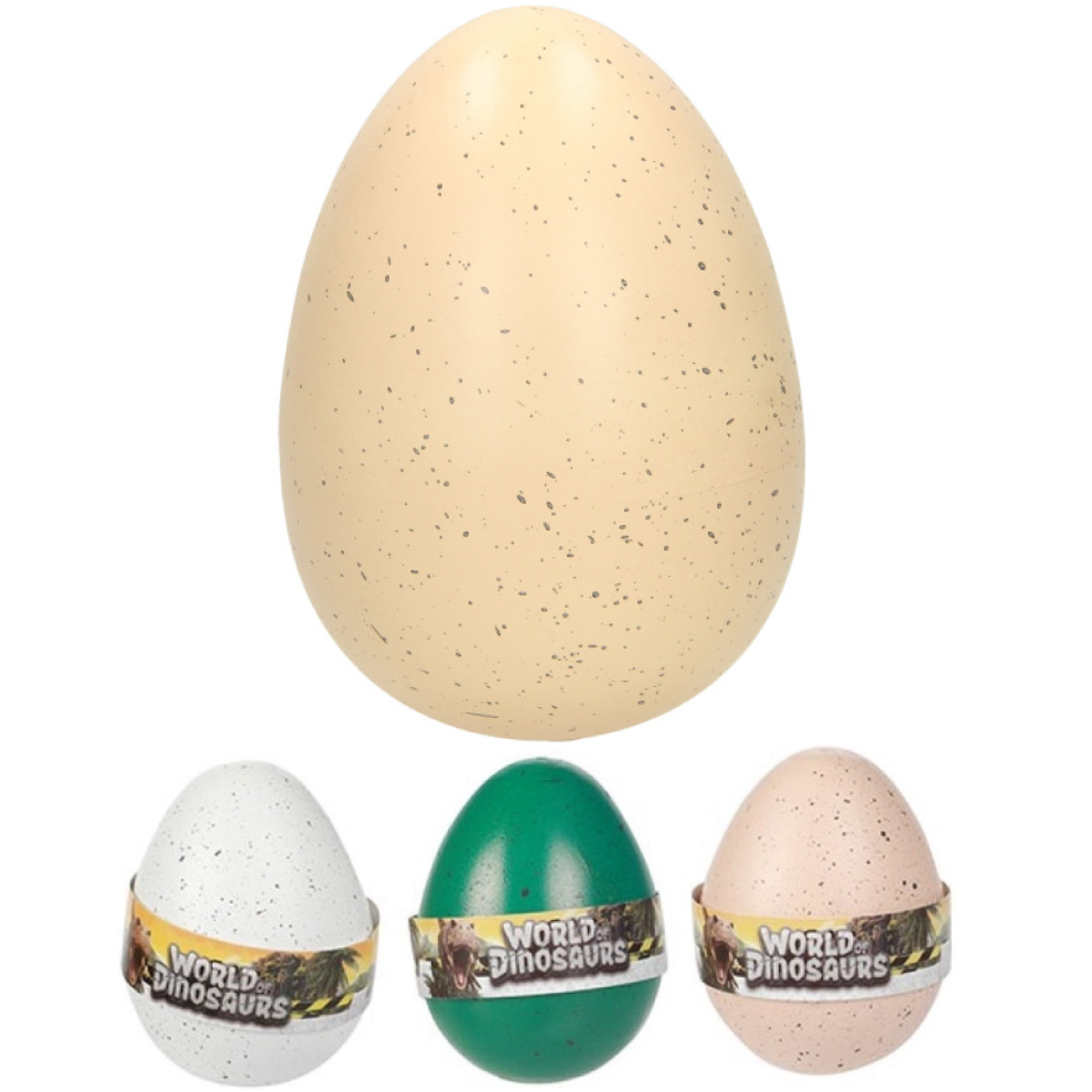 Dino XXL Wachstumsei Welt der Dinosaurier 4 Sück