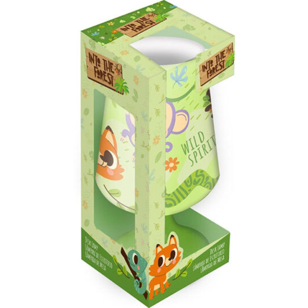 Wald Motiv Nachtlicht Fuchs Affe Champion