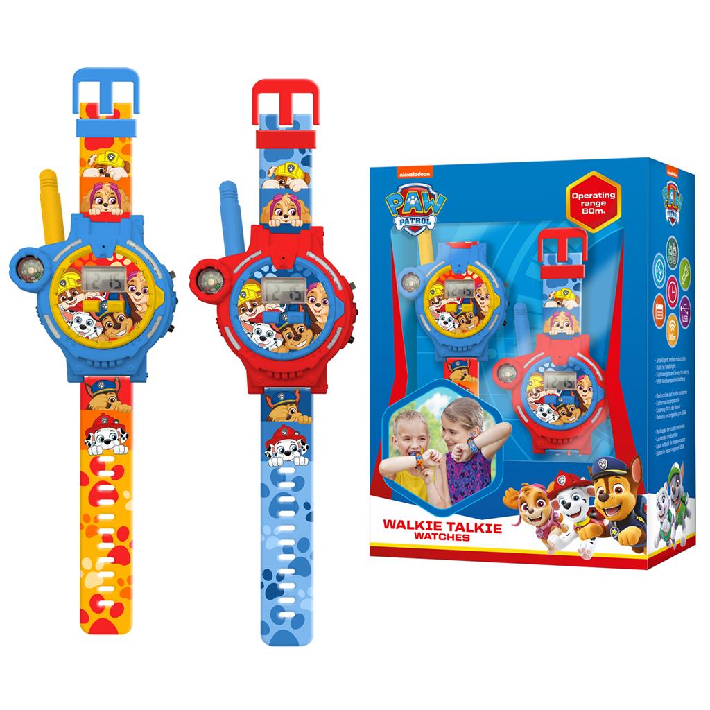 Paw Patrol Walkie Talkie und Uhr Detektiv Armbanduhr