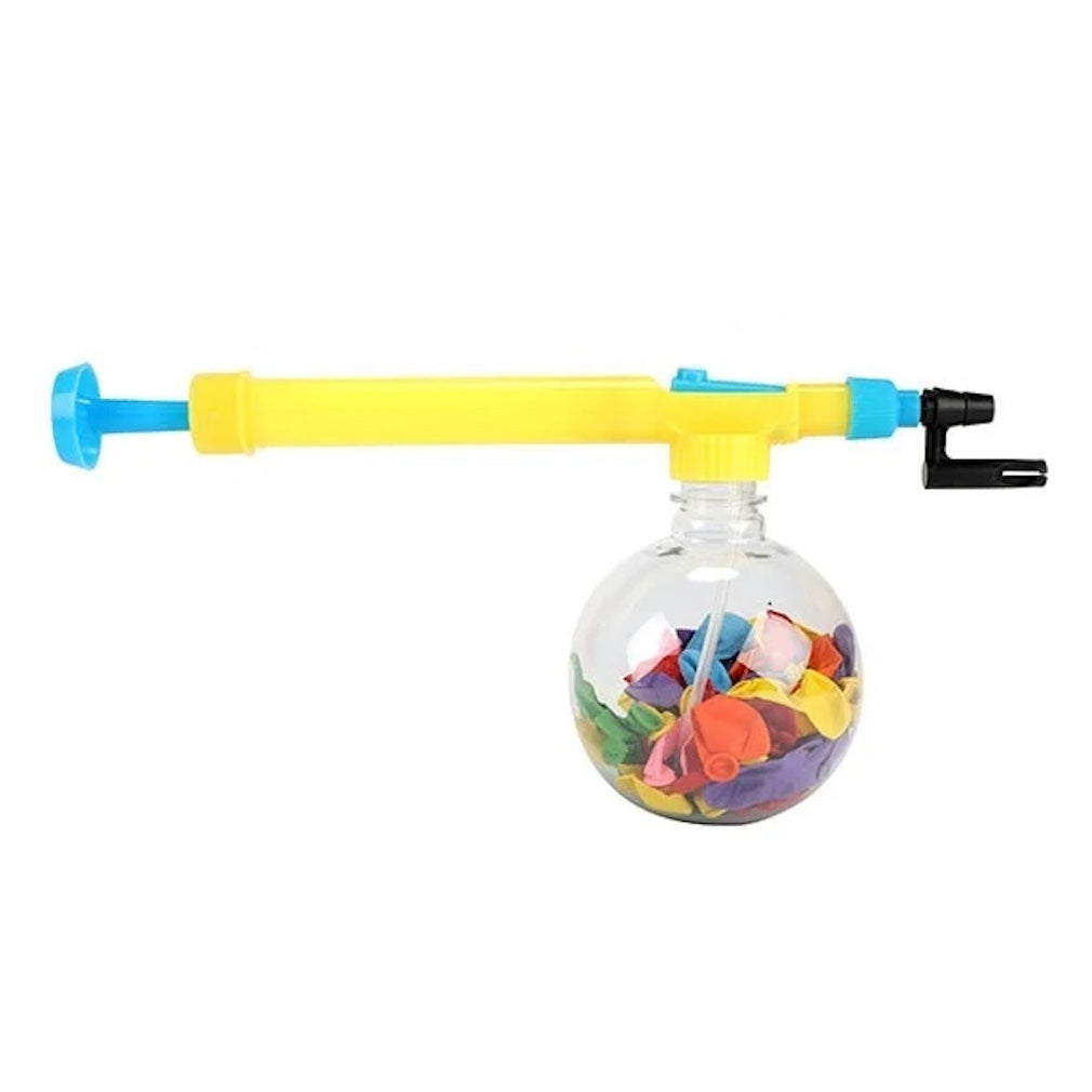 Wasserballonpumpe mit 50 Wasserballons Wasserbomben und Pumpe