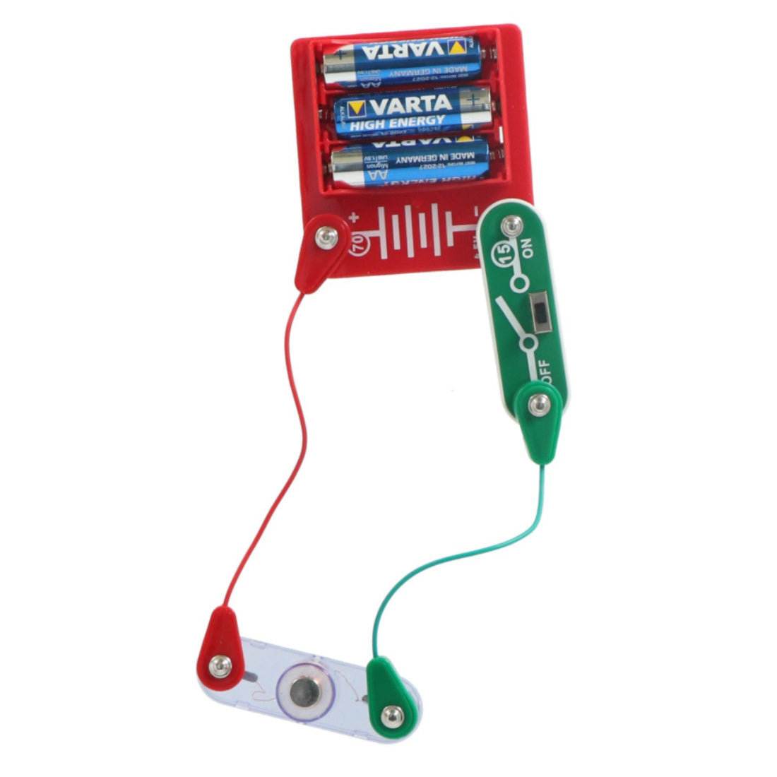 Wissenschaft Elektromagnetismus baue einen Elektromagnet