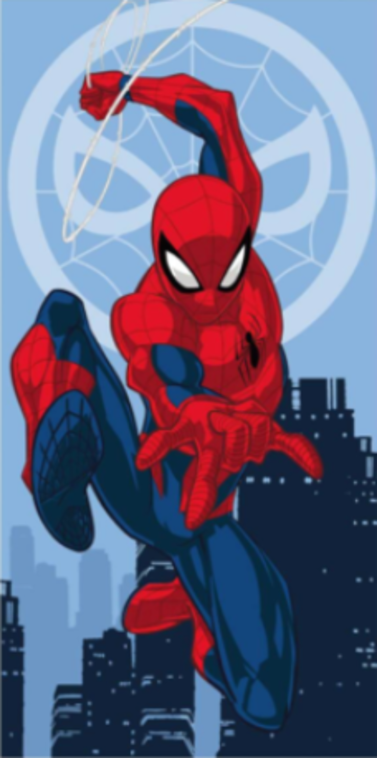 Spiderman Handtuch Strand Marvel Badetuch 70x140cm