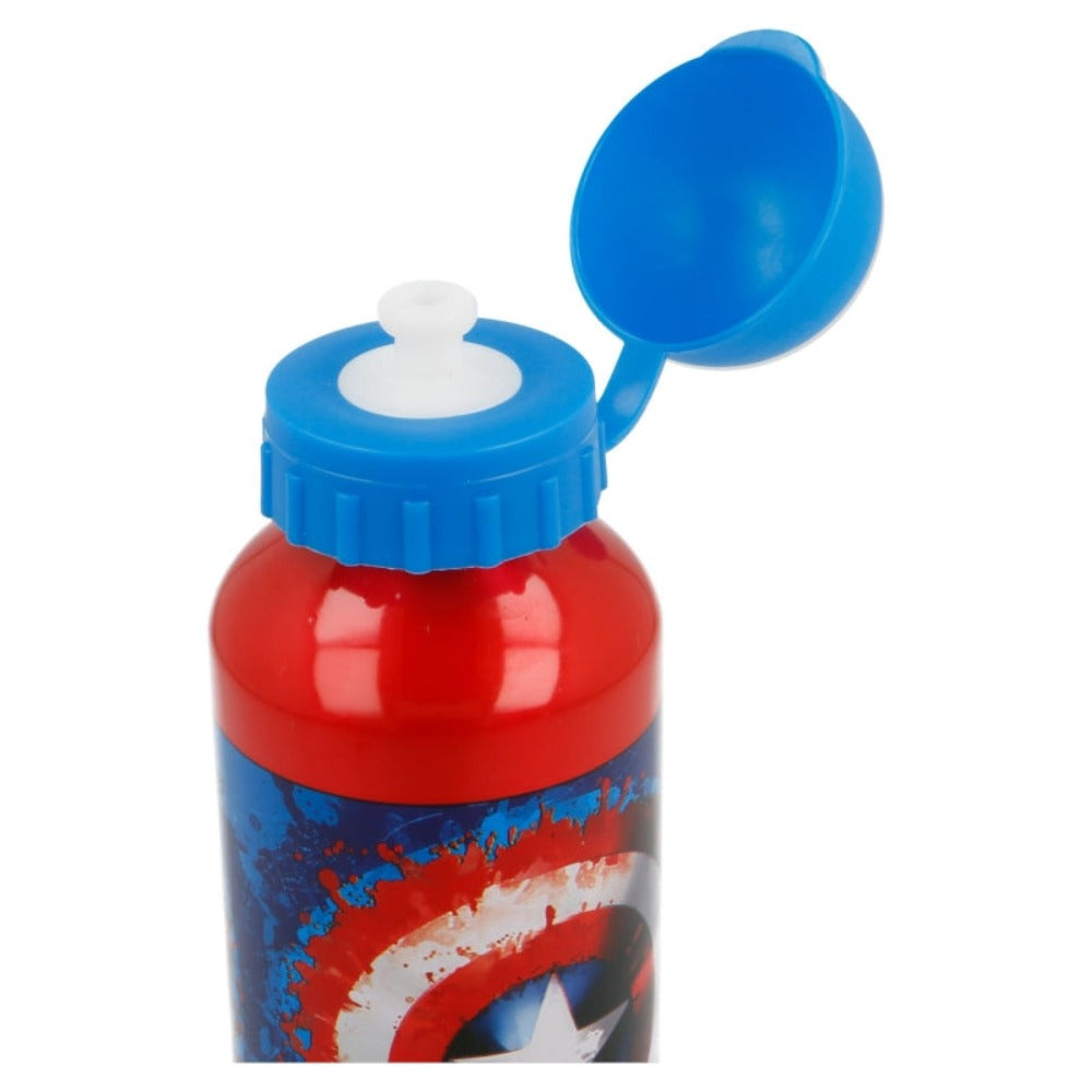 Marvel Captain America Aluminium Flasche 400ml