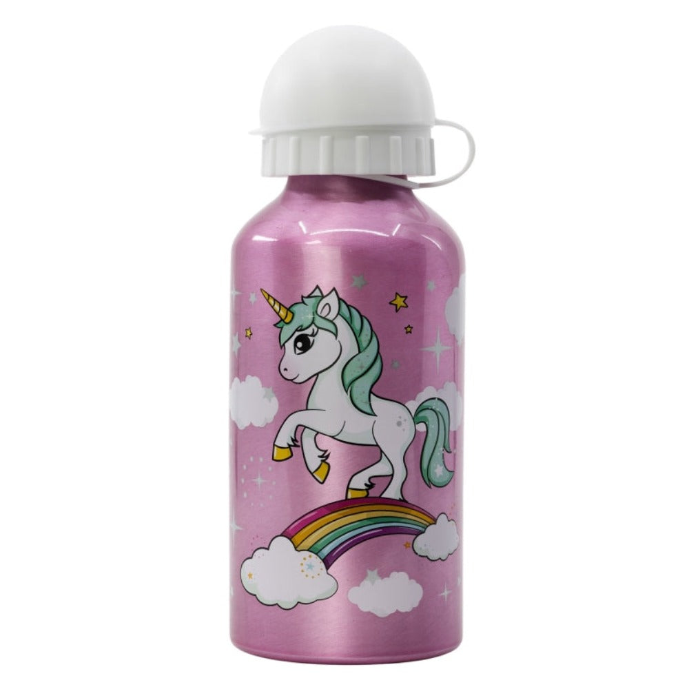Einhorn Mädchen Aluminium Flasche 400ml