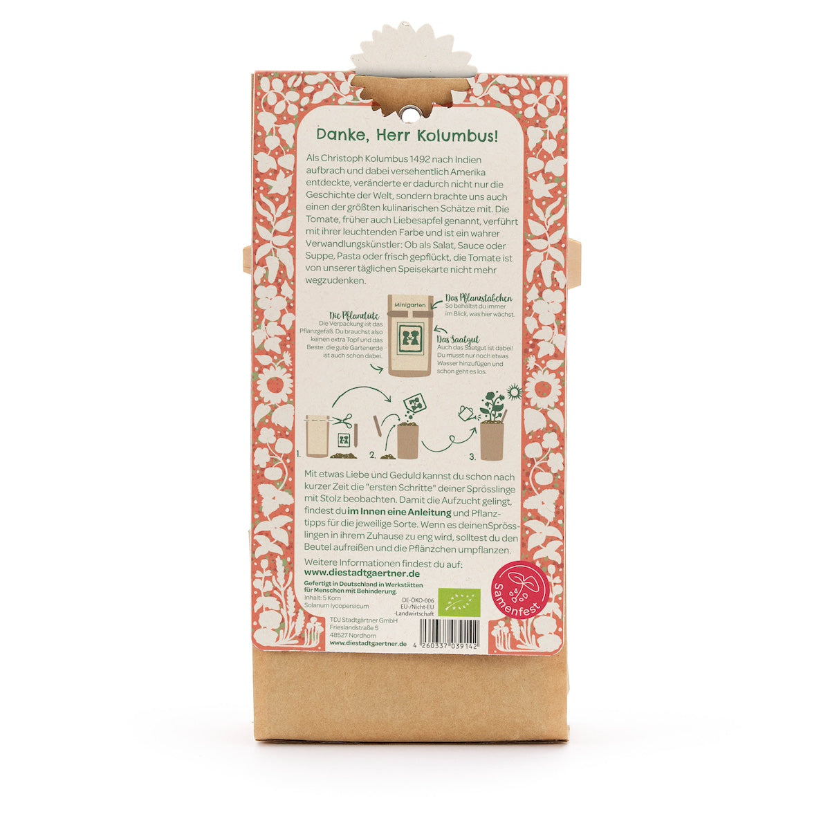 Anzuchtset – Minigarten BIO-Wildtomate