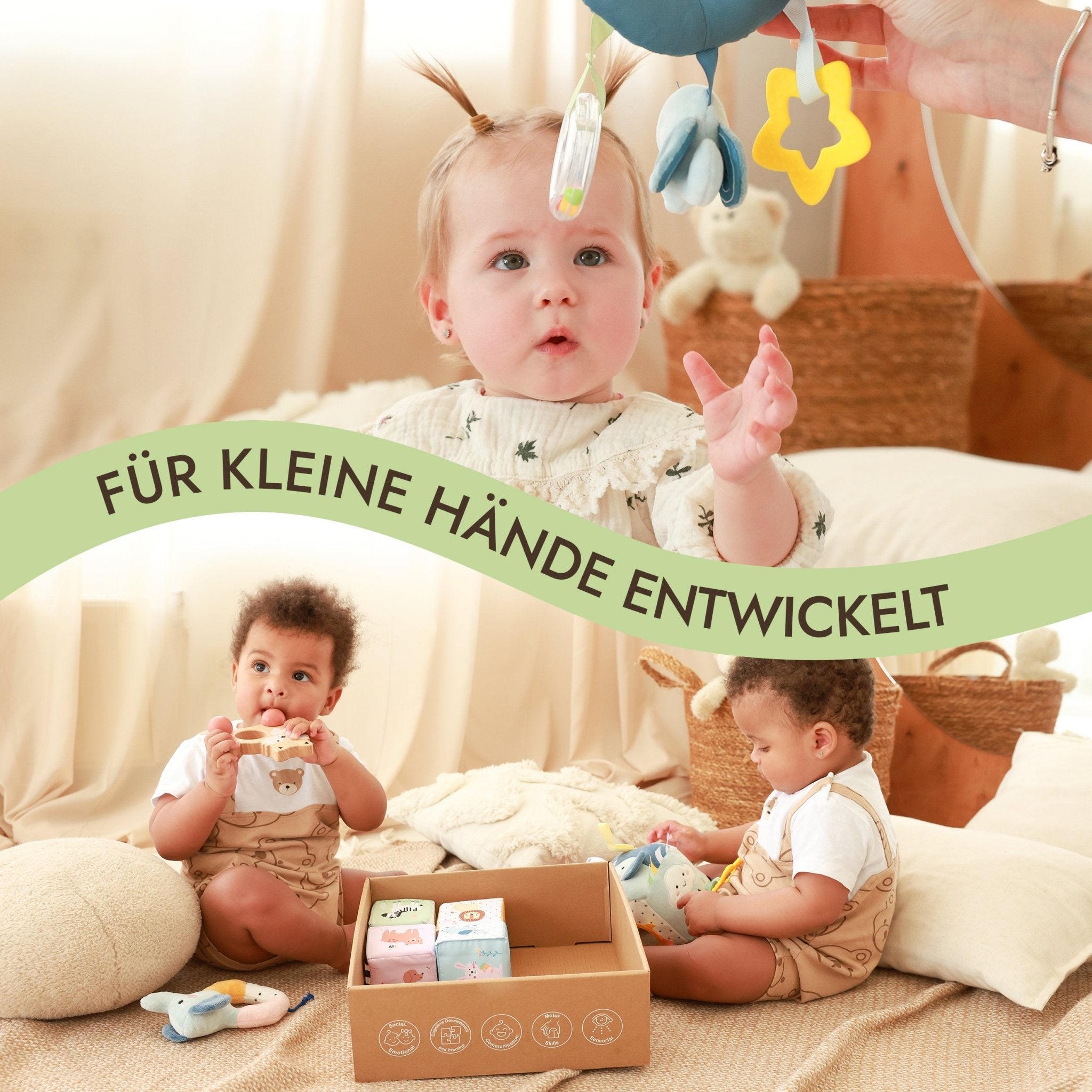 BabyBox – Spielsets für Babys im ersten Lebensjahr (0–12 Monate)