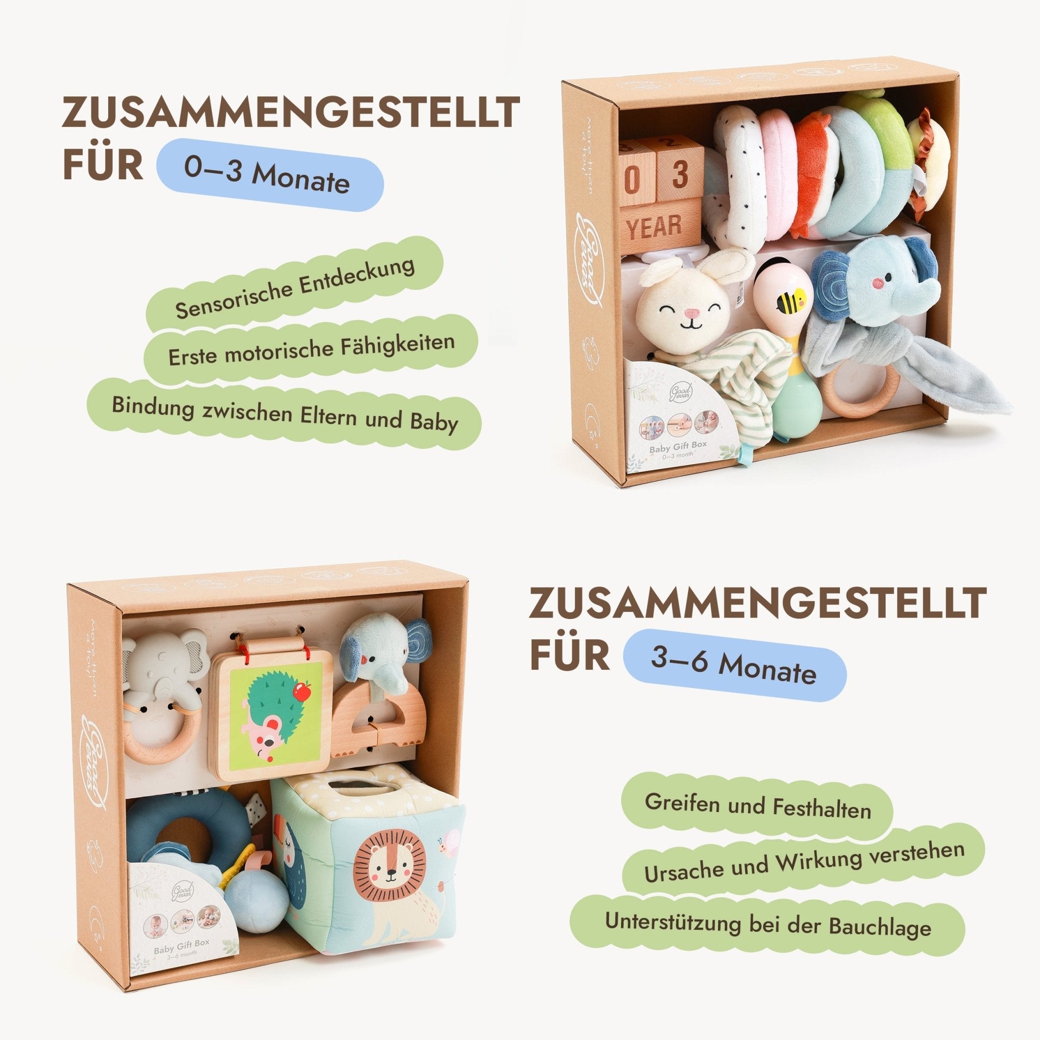 BabyBox – Spielsets für Babys im ersten Lebensjahr (0–12 Monate)