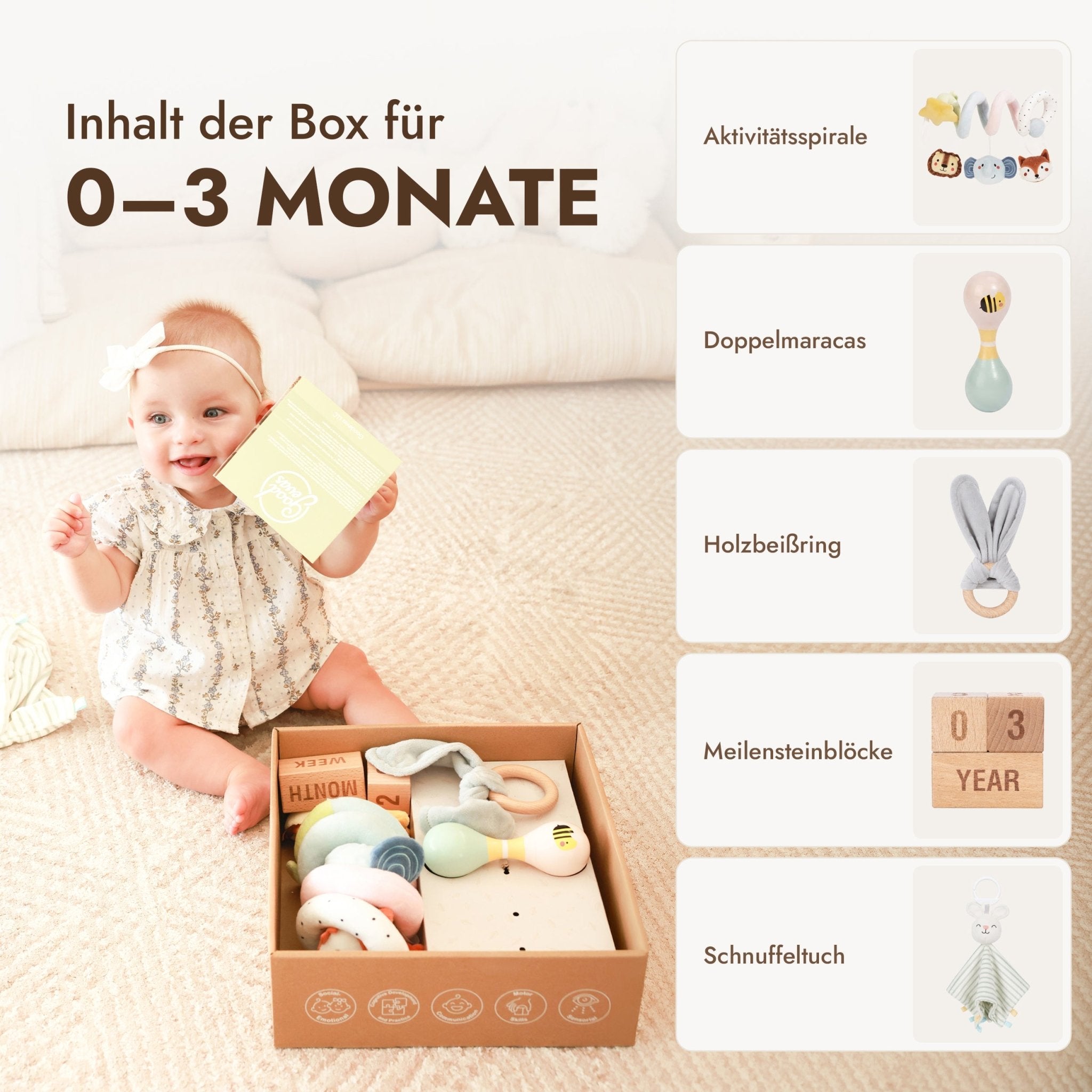 BabyBox – Spielsets für Babys im ersten Lebensjahr (0–12 Monate)