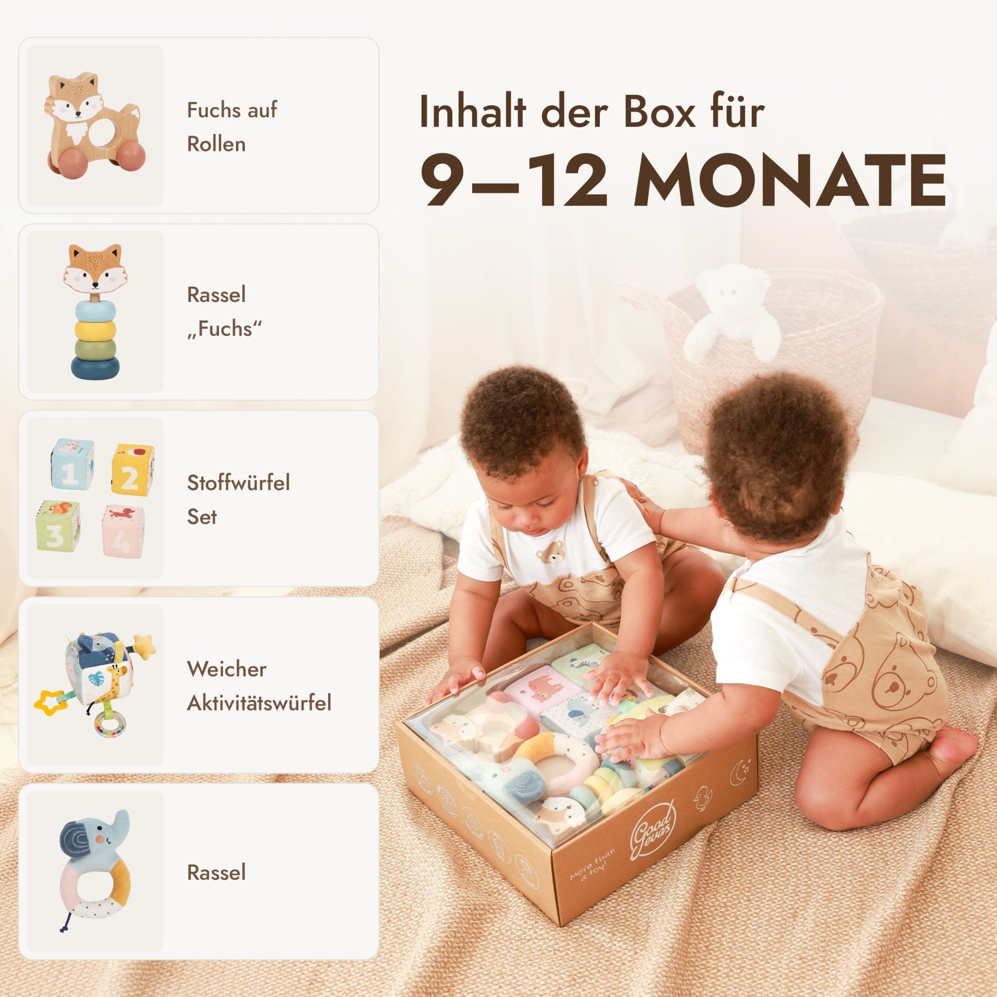 BabyBox – Spielsets für Babys im ersten Lebensjahr (0–12 Monate)