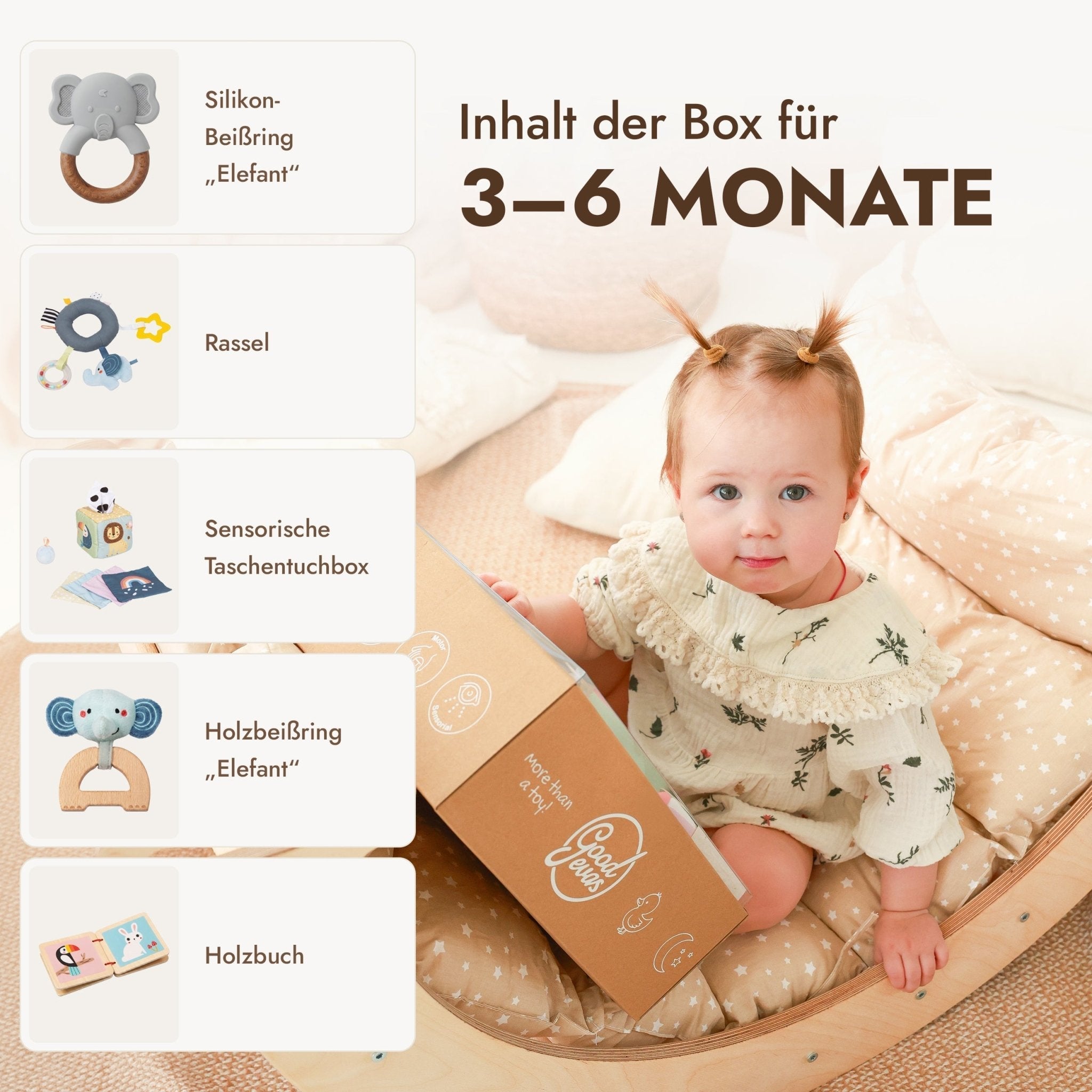 BabyBox – Spielsets für Babys im ersten Lebensjahr (0–12 Monate)