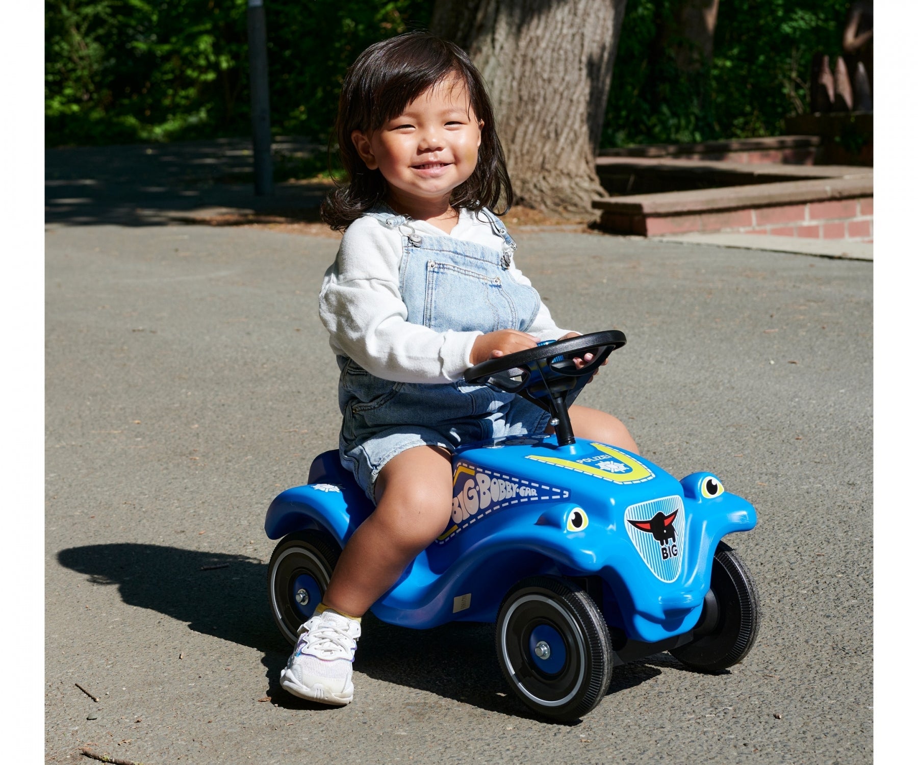 Kinder-Rutschauto BIG Bobby-Car Polizei - Rutscher