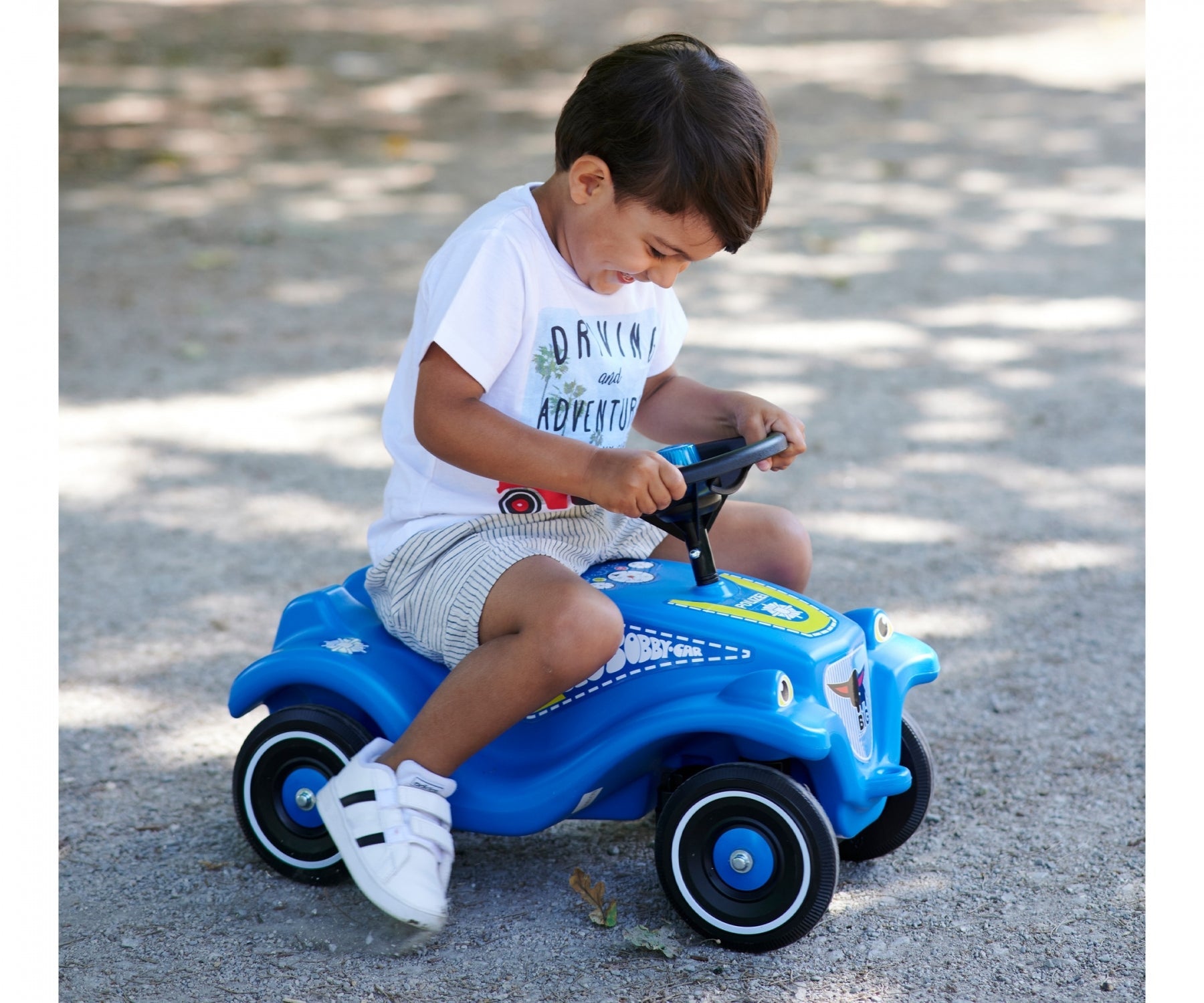 Kinder-Rutschauto BIG Bobby-Car Polizei - Rutscher