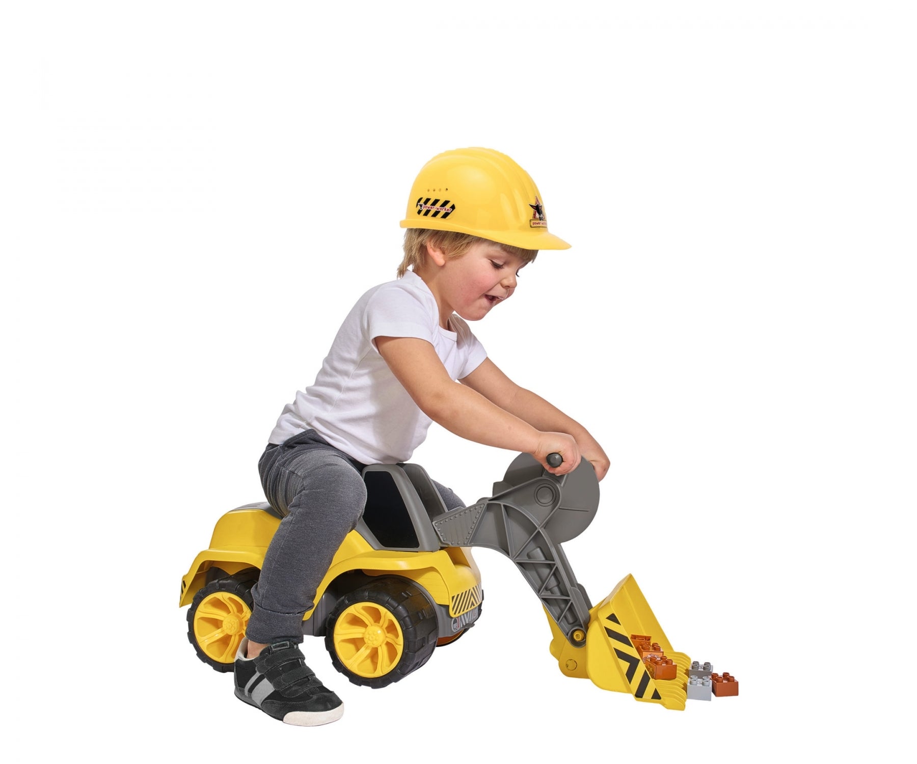 Kinder-Rutschauto BIG Power Worker Maxi - Radlader