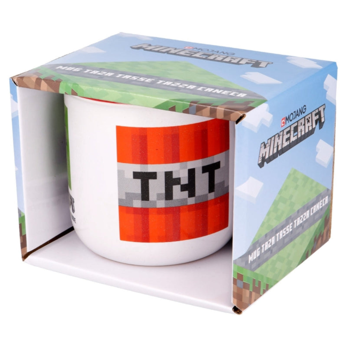 Minecraft Tasse im Geschenkkarton