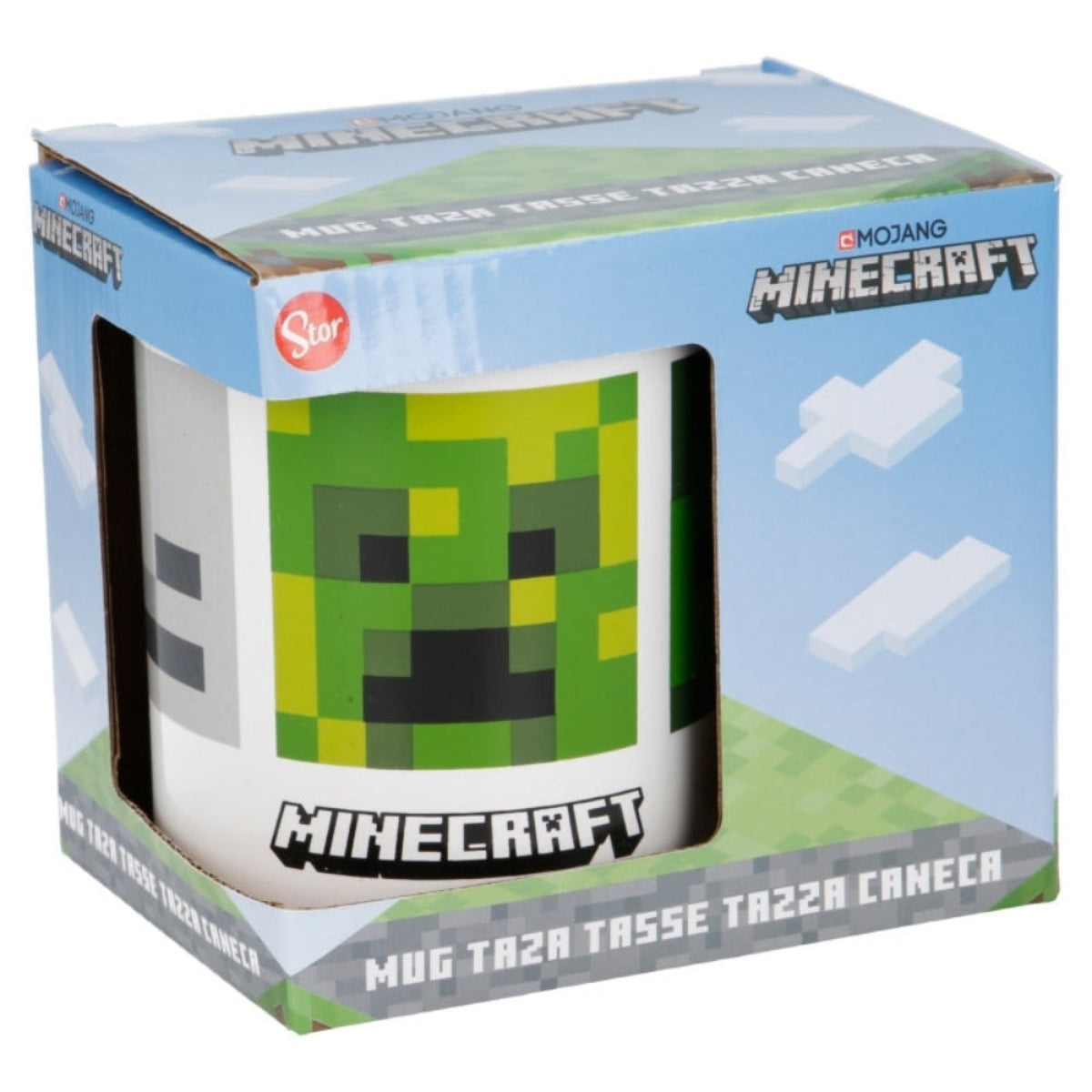 Minecraft Tasse Kaffeetasse 325ml Mug Cup mit Geschenkkarton