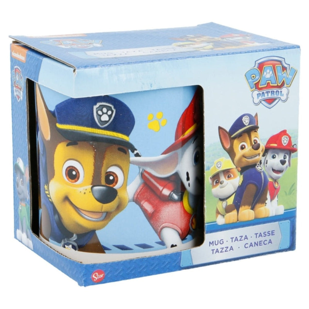 Paw Patrol Tasse Kaffeetasse 325ml Mug Cup mit Geschenkkarton