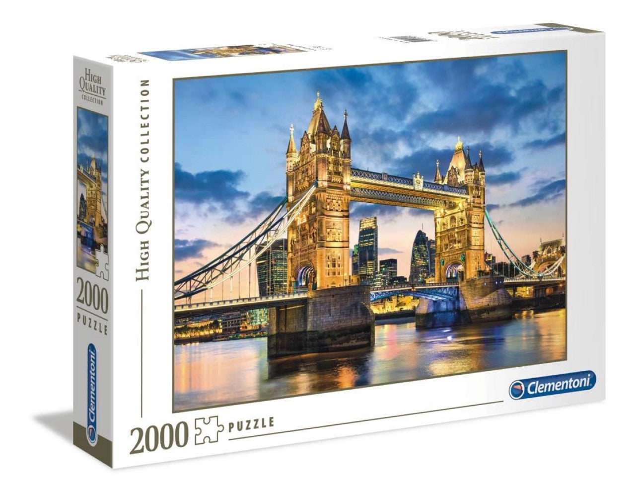 Puzzle Tower Bridge in der Dämmerung 2000 Teile