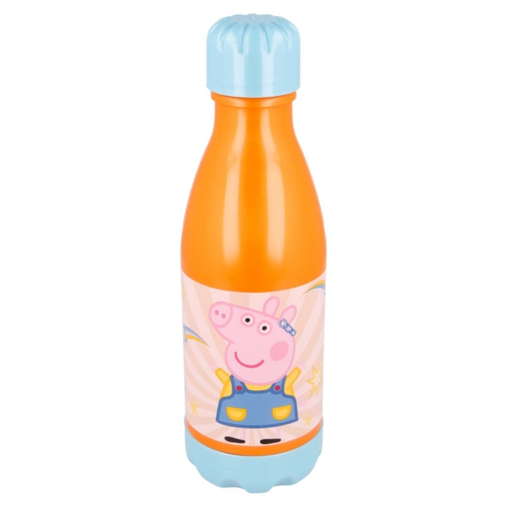 Peppa Wutz Plastikflasche mit Schraubverschluss Flasche 650ml