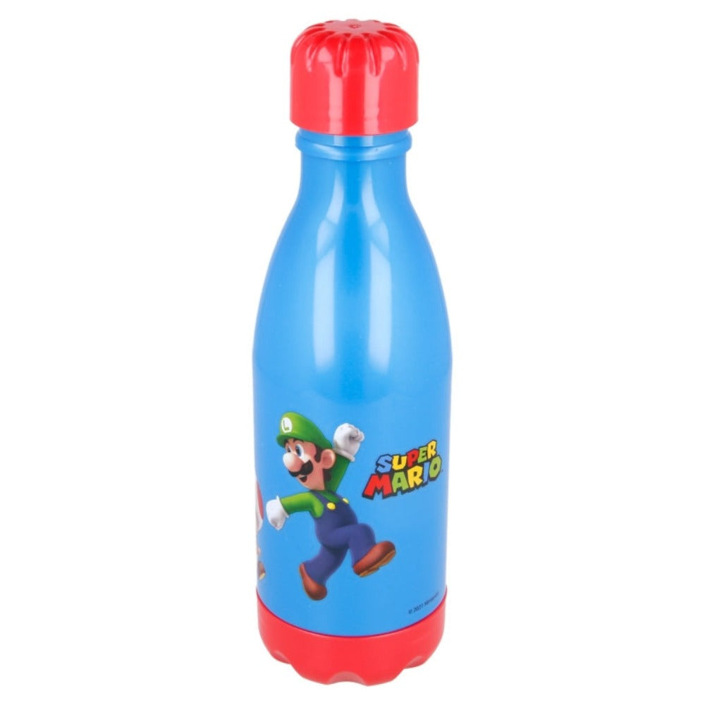 Super Mario Plastik mit Schraubverschluss Flasche 560ml