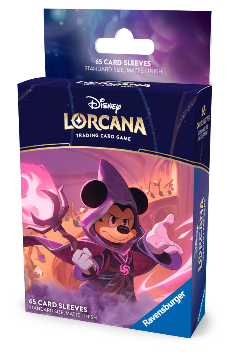 Lorcana TCG Karten 65 Hüllen Mickey - Eigenwilliger Zauberer Disney Sleeves