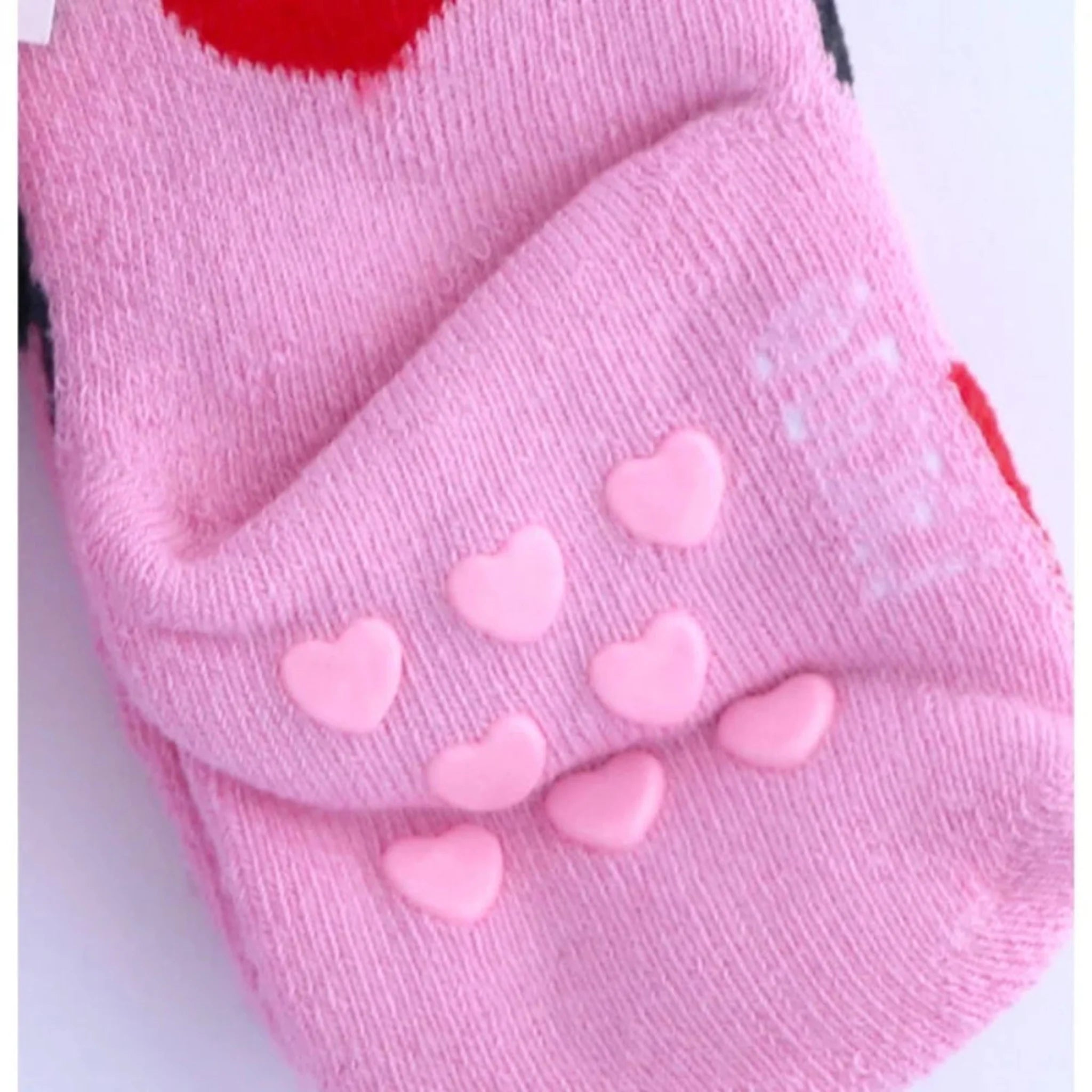 Minnie Maus Socken 1 Paar Anti-Rutsch Socken für Baby Kinder Mädchen