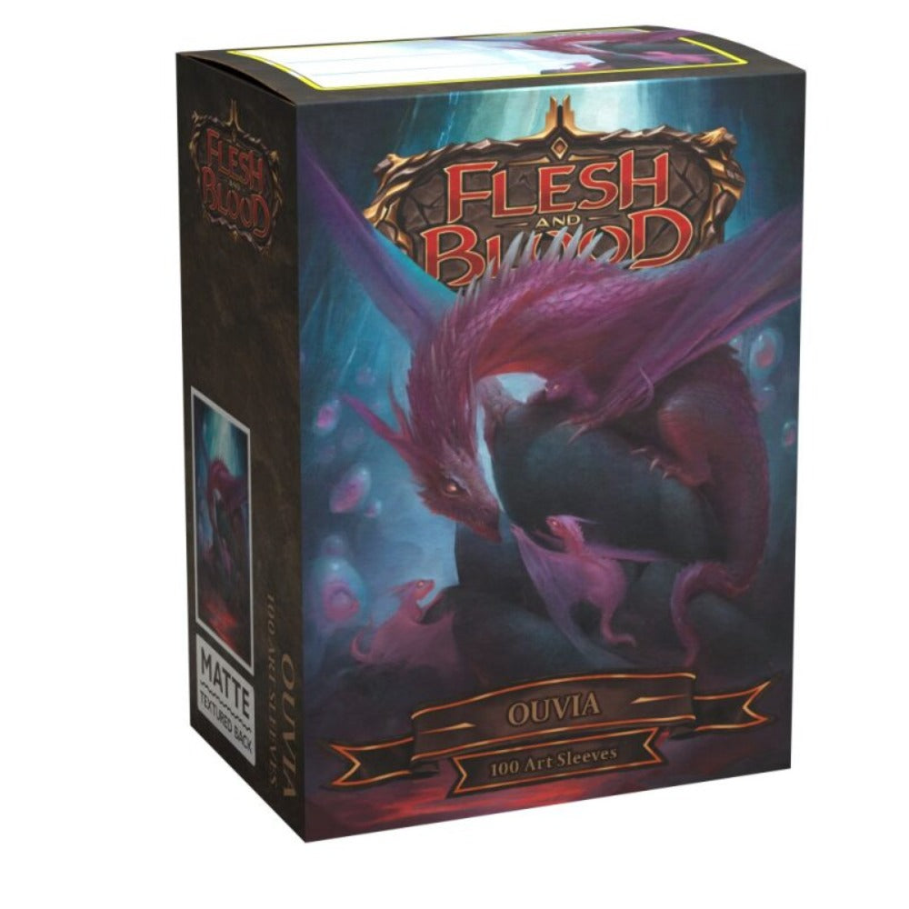 Dragon Shield Kartenhüllen Matte Art - Flesh & Blood: Ouvia Sleeve (100)