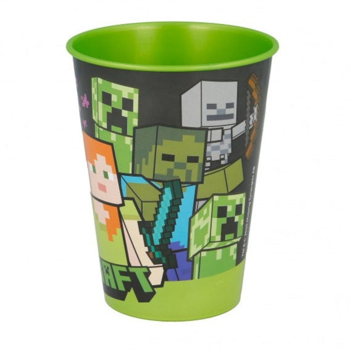 Minecraft Plastikbecher für Kinder 260ml