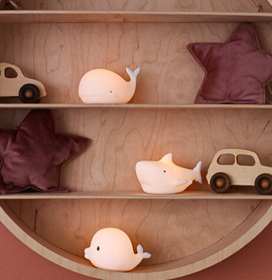 Rabbit & Friends - 3er Set Silikonlampe 