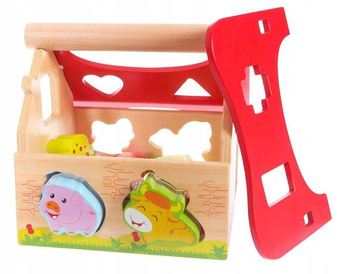 Gerardo's Toys - Montessori Holzhaus Sortierspielzeug