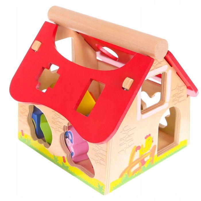 Gerardo's Toys - Montessori Holzhaus Sortierspielzeug