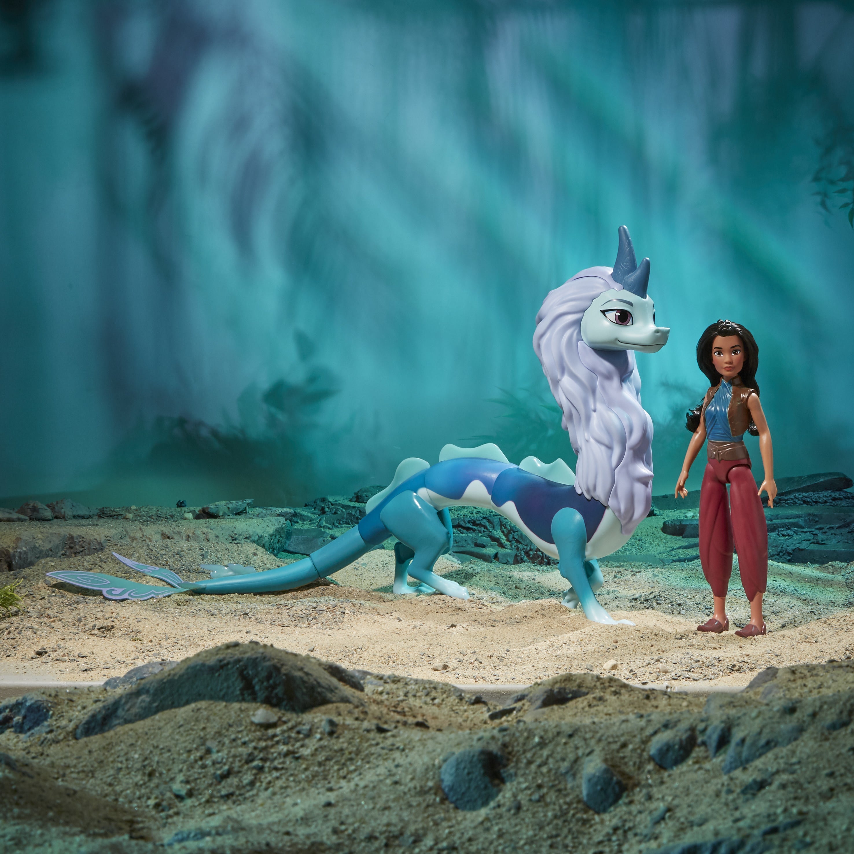 Disney Raya & der letzte Drache – Color Splash Puppenset mit Sisu | Hasbro | ab 3 Jahren