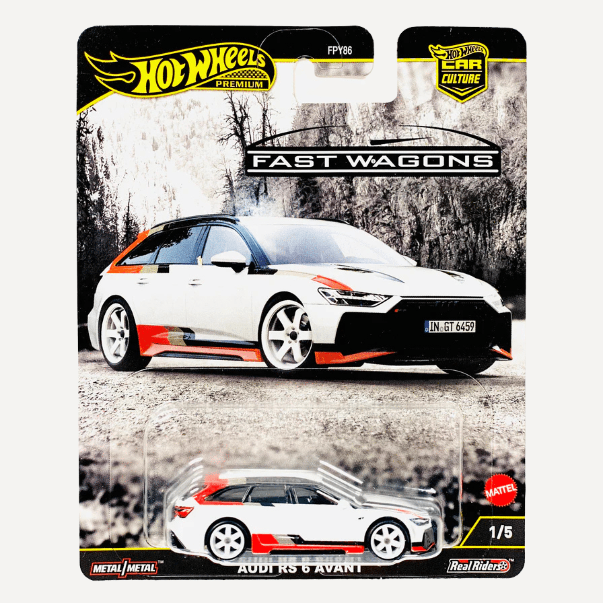 Hot Wheels Fast Wagons 5er Set 1-5