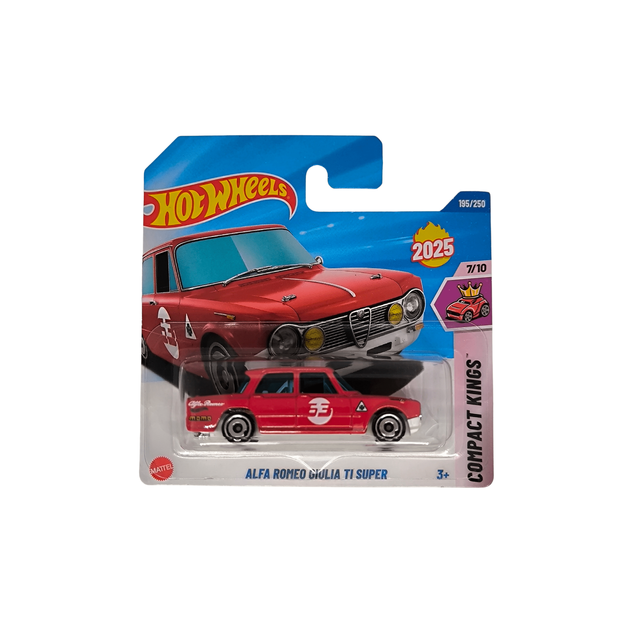 Hot Wheels Mainline Alfa Romeo Giulia Ti Super 195/250 2025 Sale