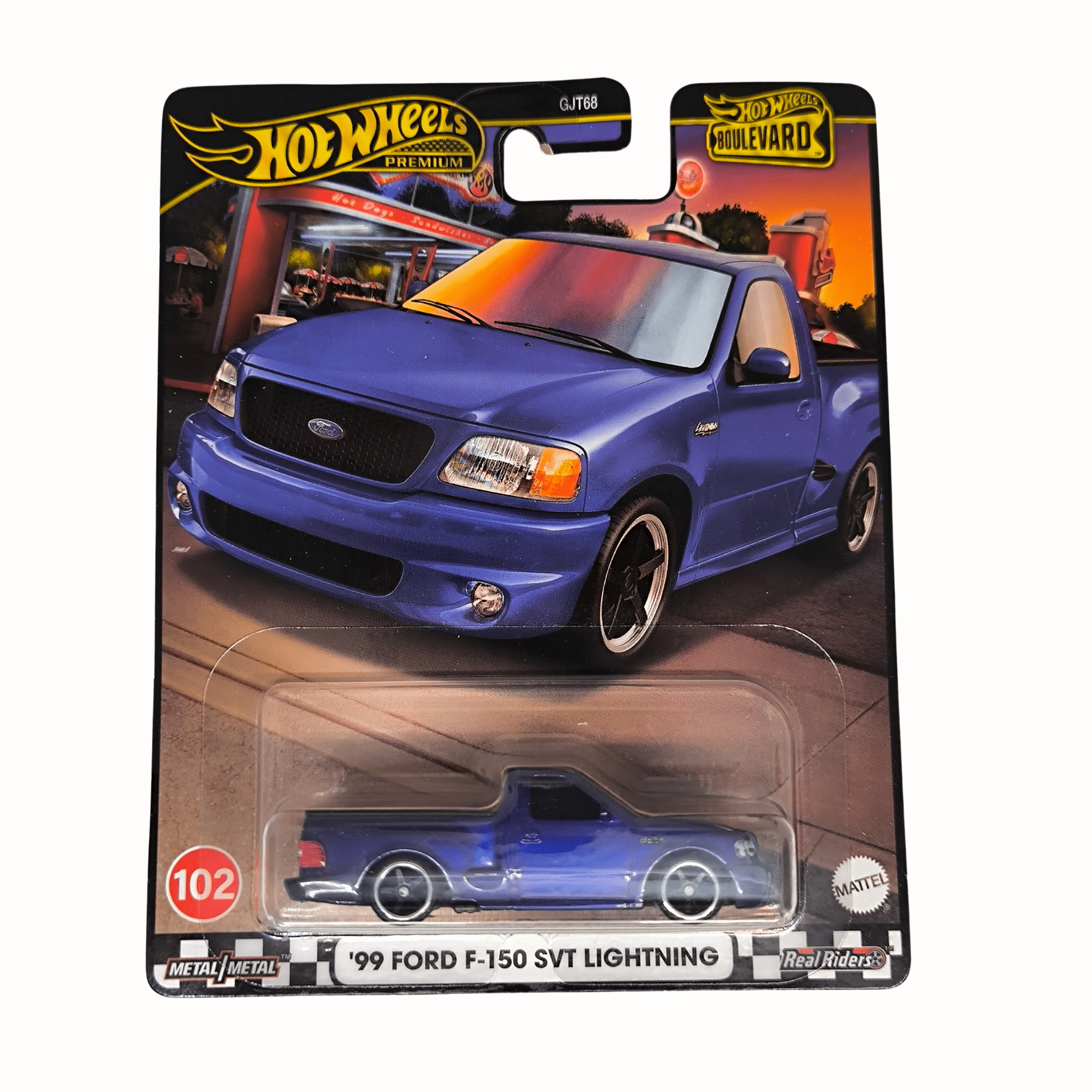 Hot Wheels Premium 99 Ford F-150 SVT Lightning #102 Boulevard