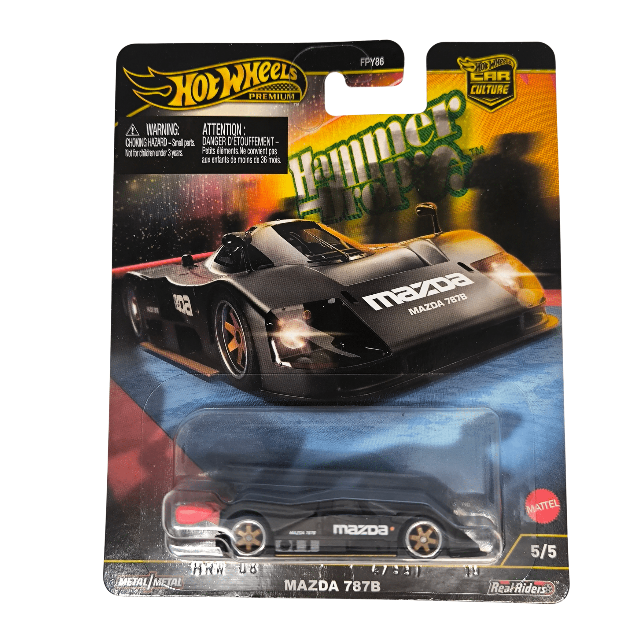 Hot Wheels Premium Car Culture Hammer Drop Set 5er