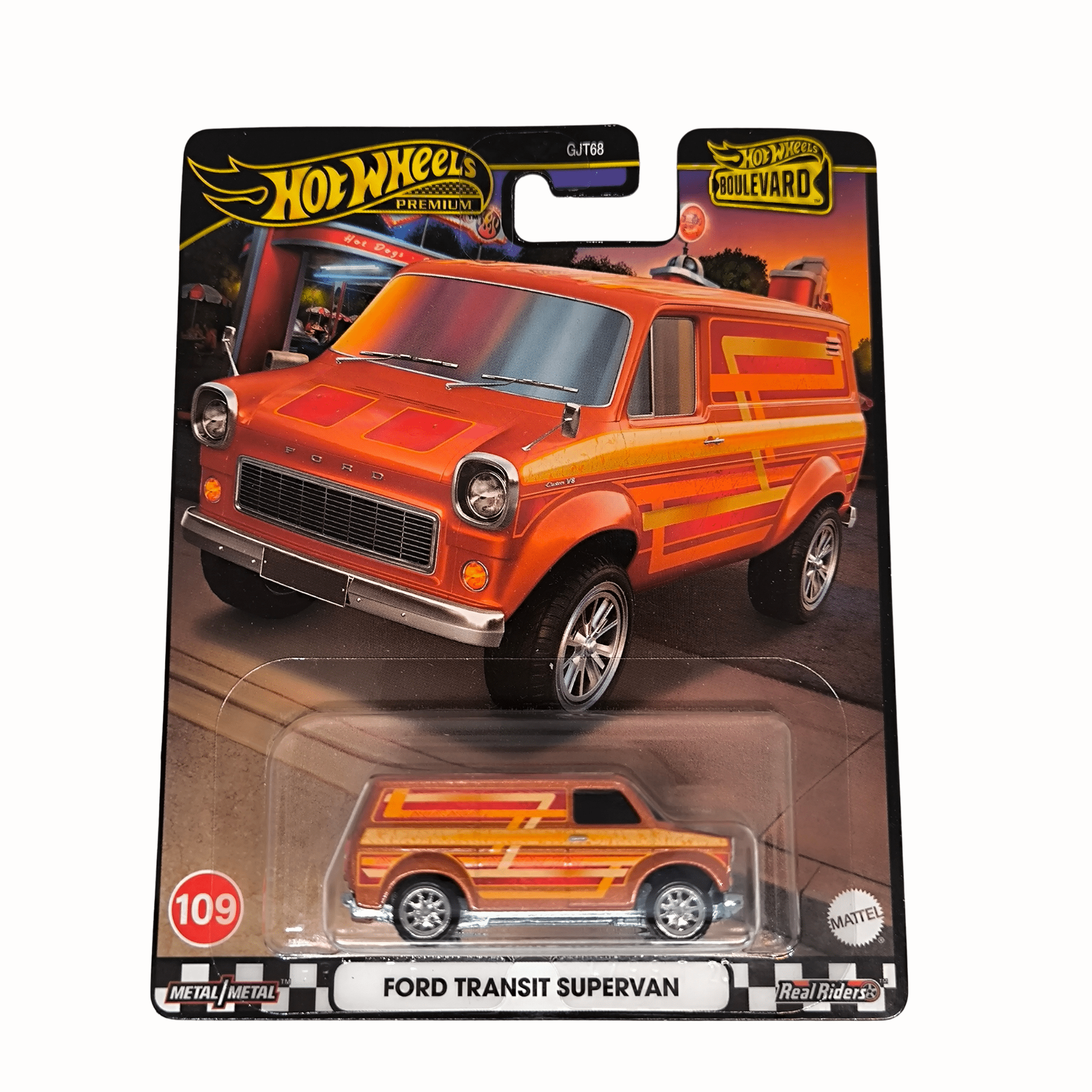 Hot Wheels Premium Ford Transit Supervan #109 Boulevard
