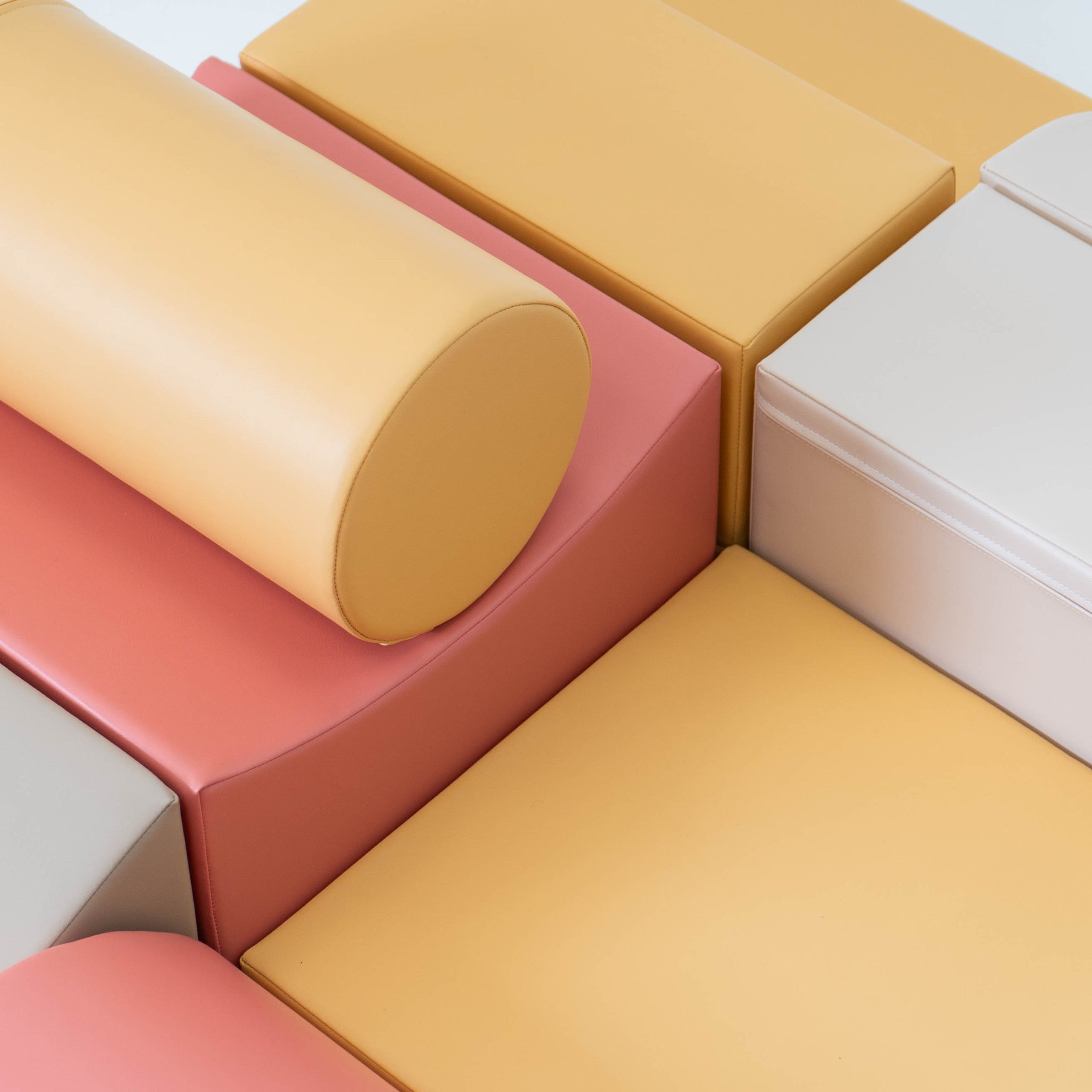 IGLU - 8-teiliges Softplay Bausteinset | Pastellrosa Abenteurer