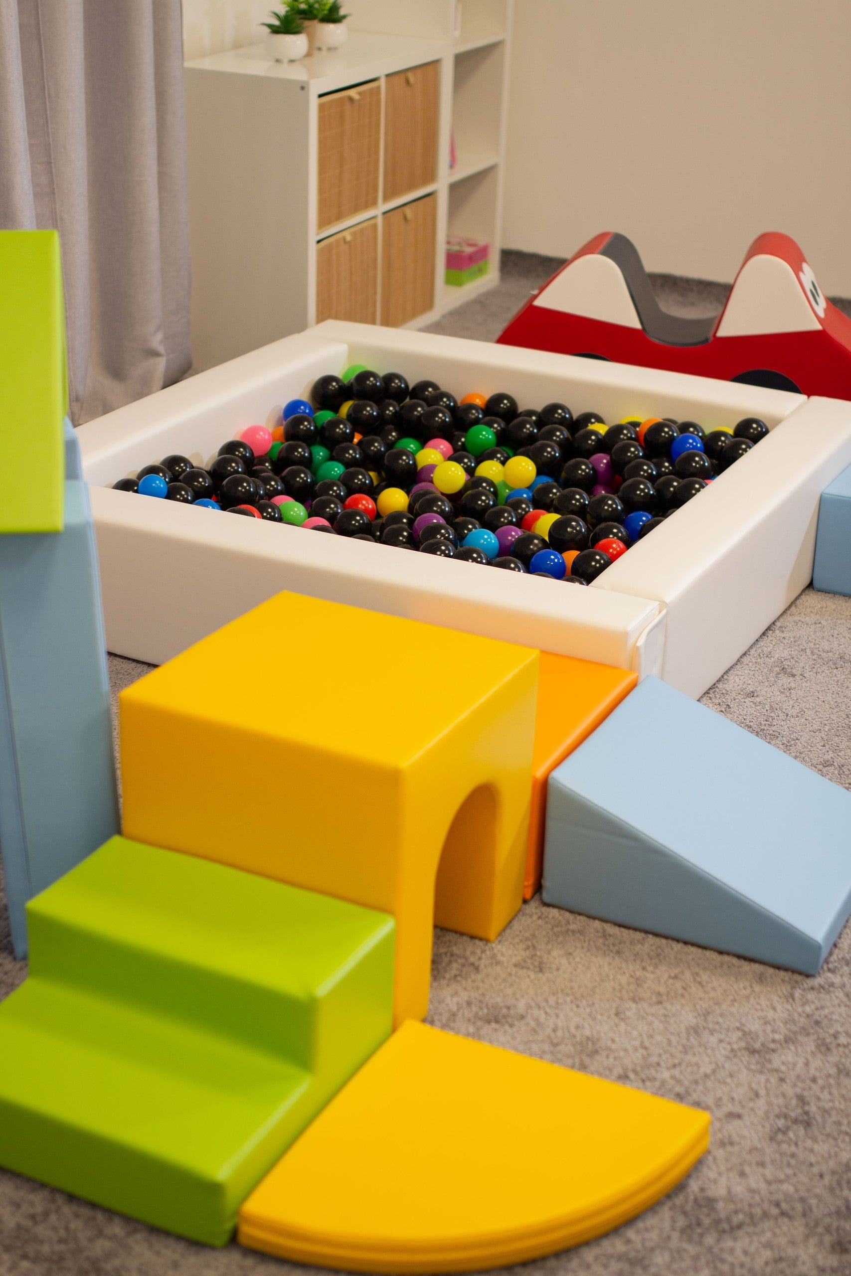 IGLU - 10-teiliges Softplay Bausteinset | Helles Bunt Kreativität