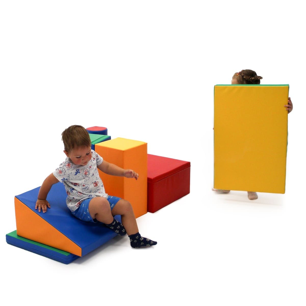 IGLU - 7-teiliges Softplay Bausteinset | Bunt Entdecker