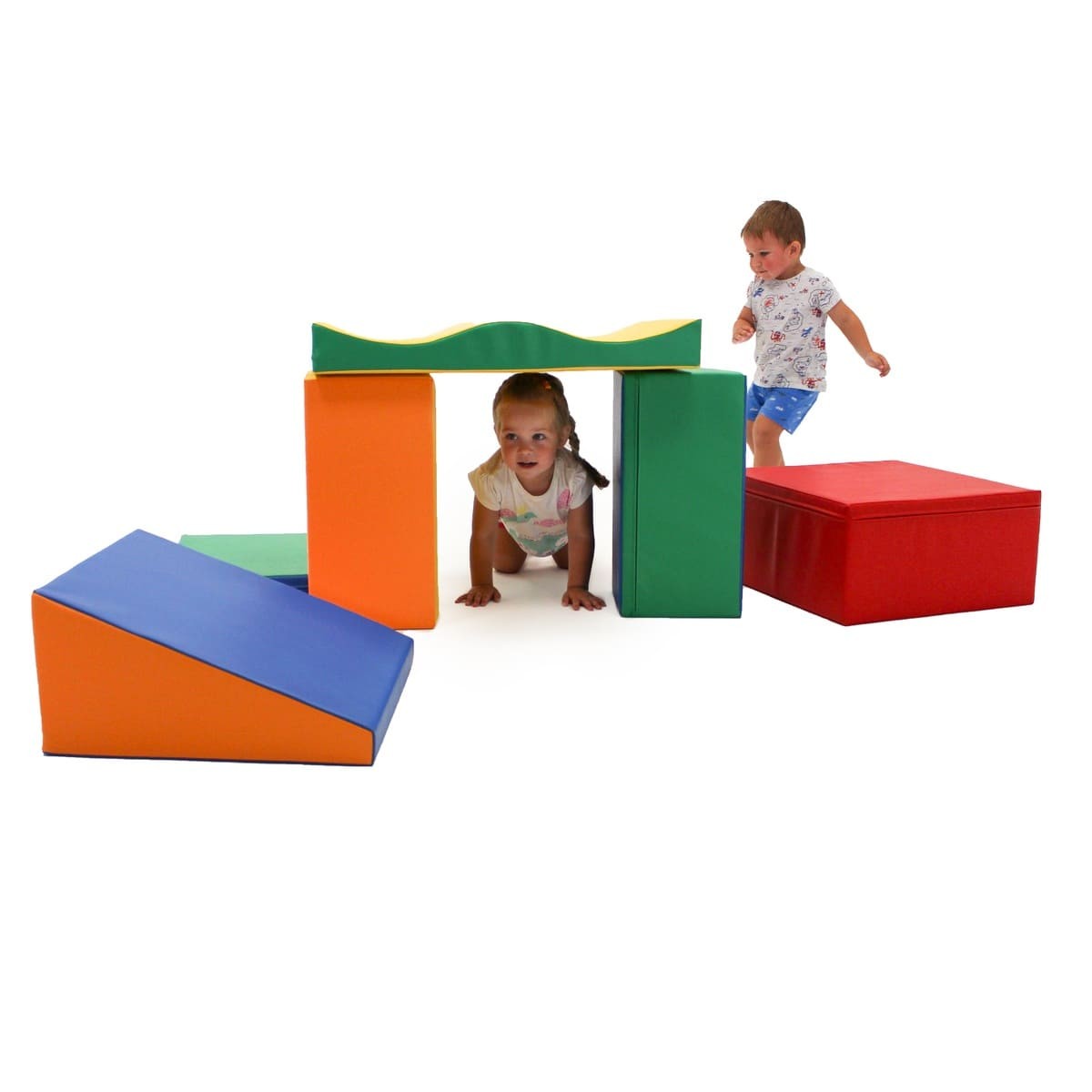 IGLU - 7-teiliges Softplay Bausteinset | Bunt Entdecker