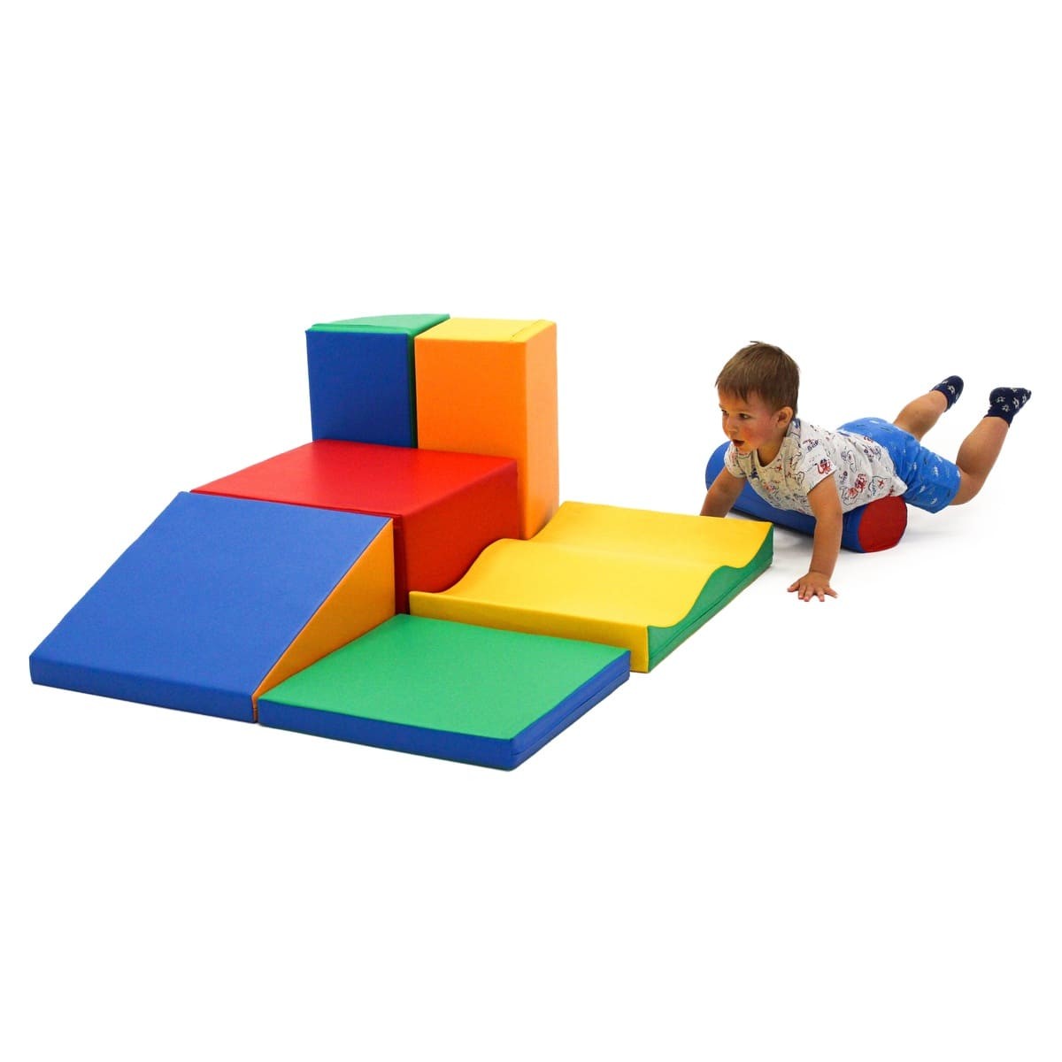 IGLU - 7-teiliges Softplay Bausteinset | Bunt Entdecker